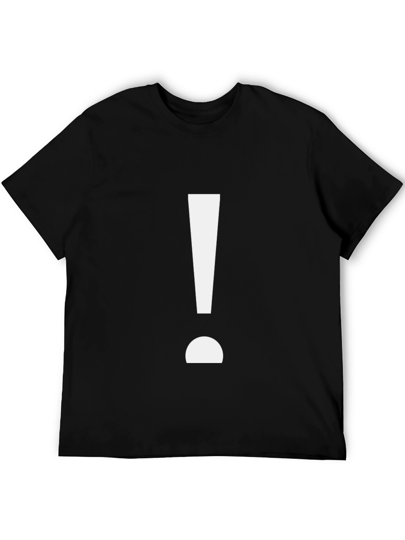 Exclamation Point Graphic Tee - Bold Statement Shirt