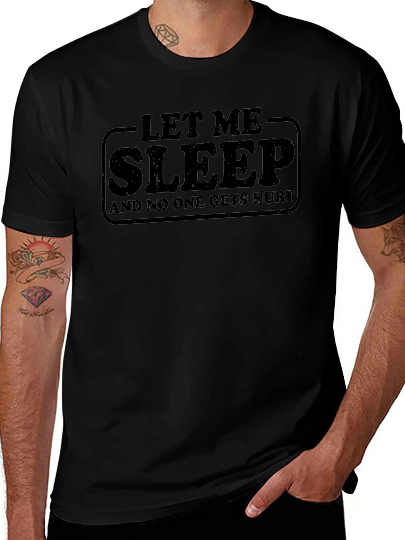 Let Me Sleep Funny T-Shirt
