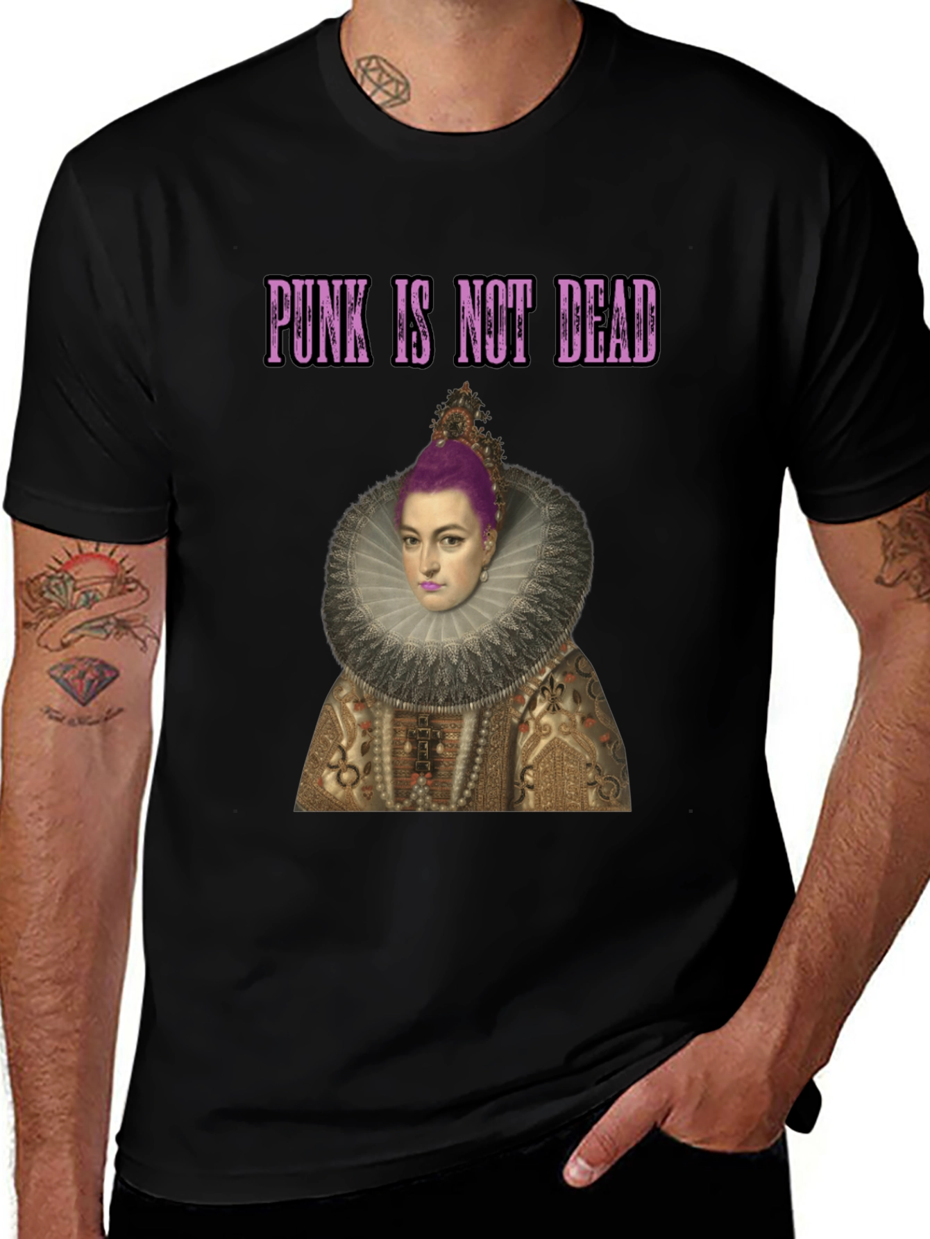 Punk Renaissance T-Shirt - Stylish Graphic Tee