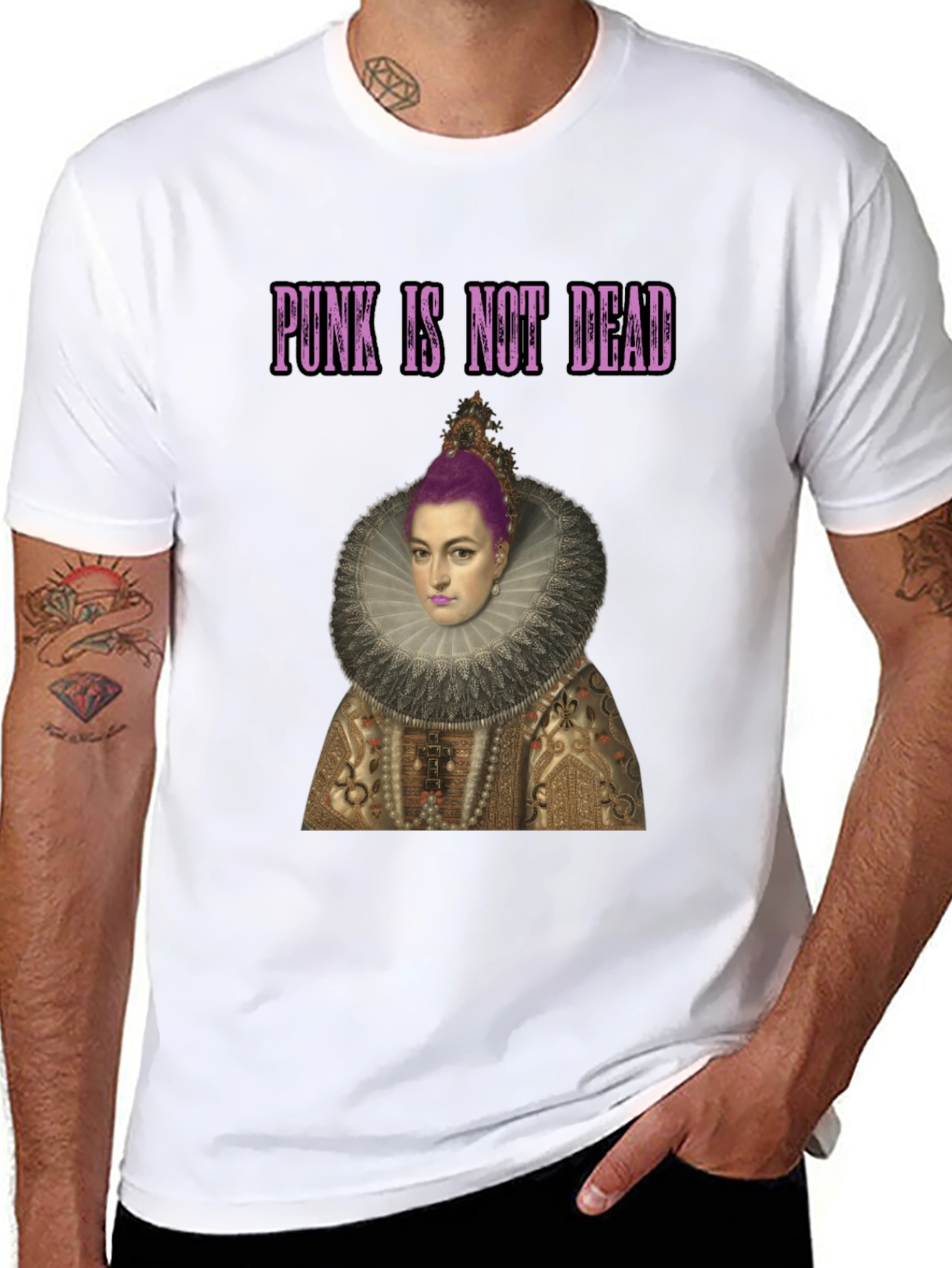 Punk Renaissance T-Shirt - Stylish Graphic Tee