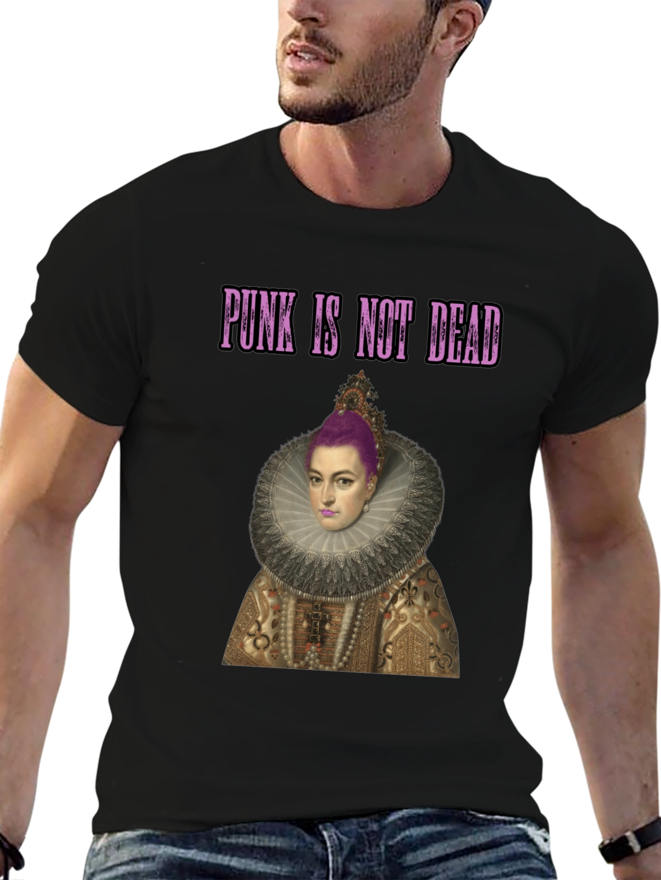 Punk Renaissance T-Shirt - Stylish Graphic Tee