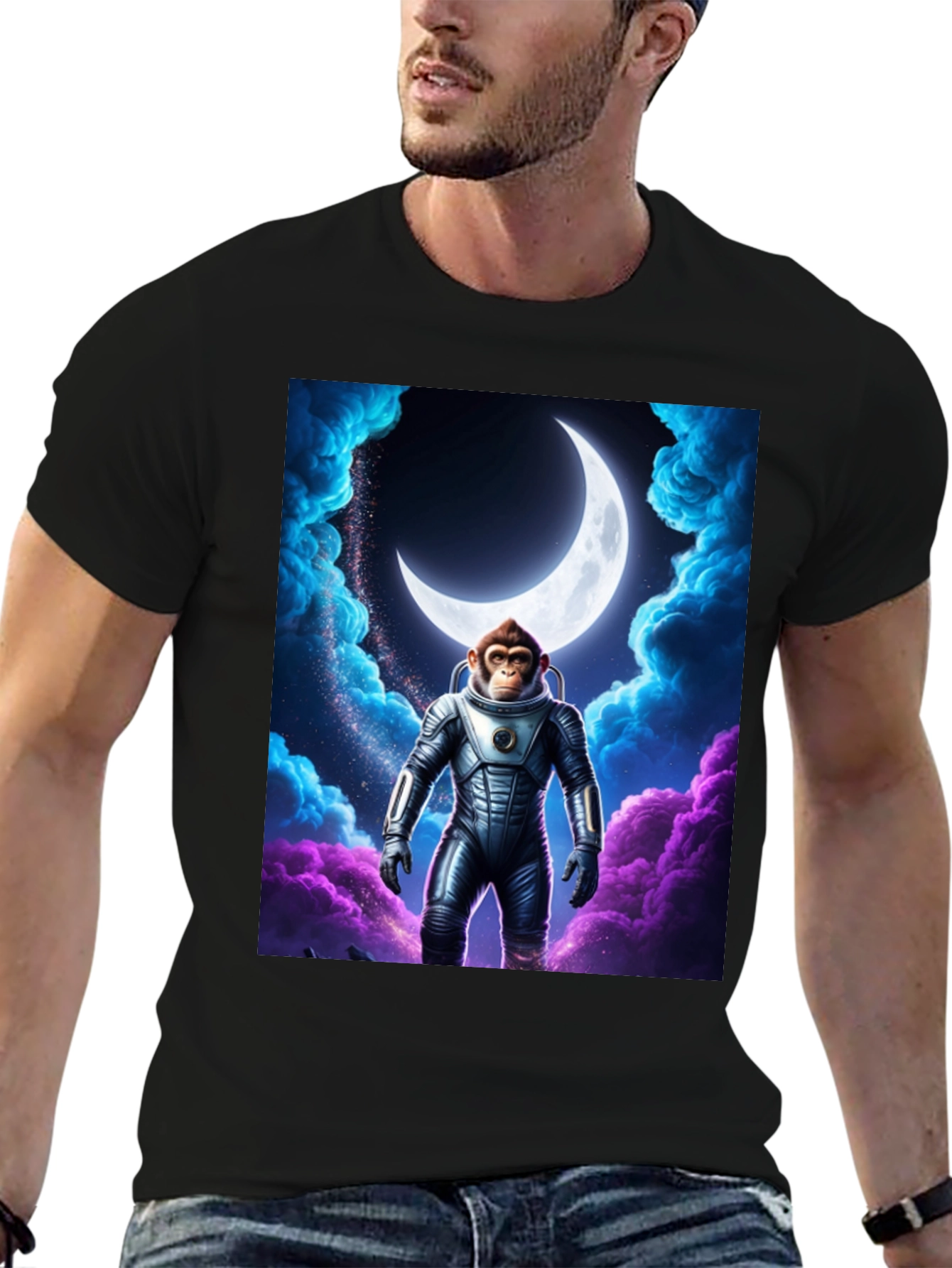 Ape Astronaut T-Shirt - Moon Bound!