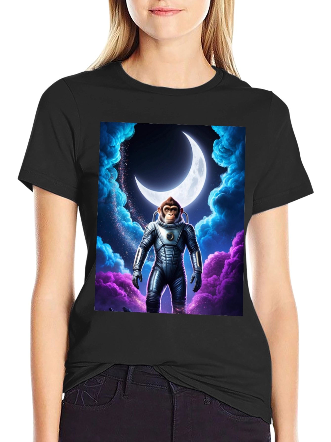 Ape Astronaut T-Shirt - Moon Bound!