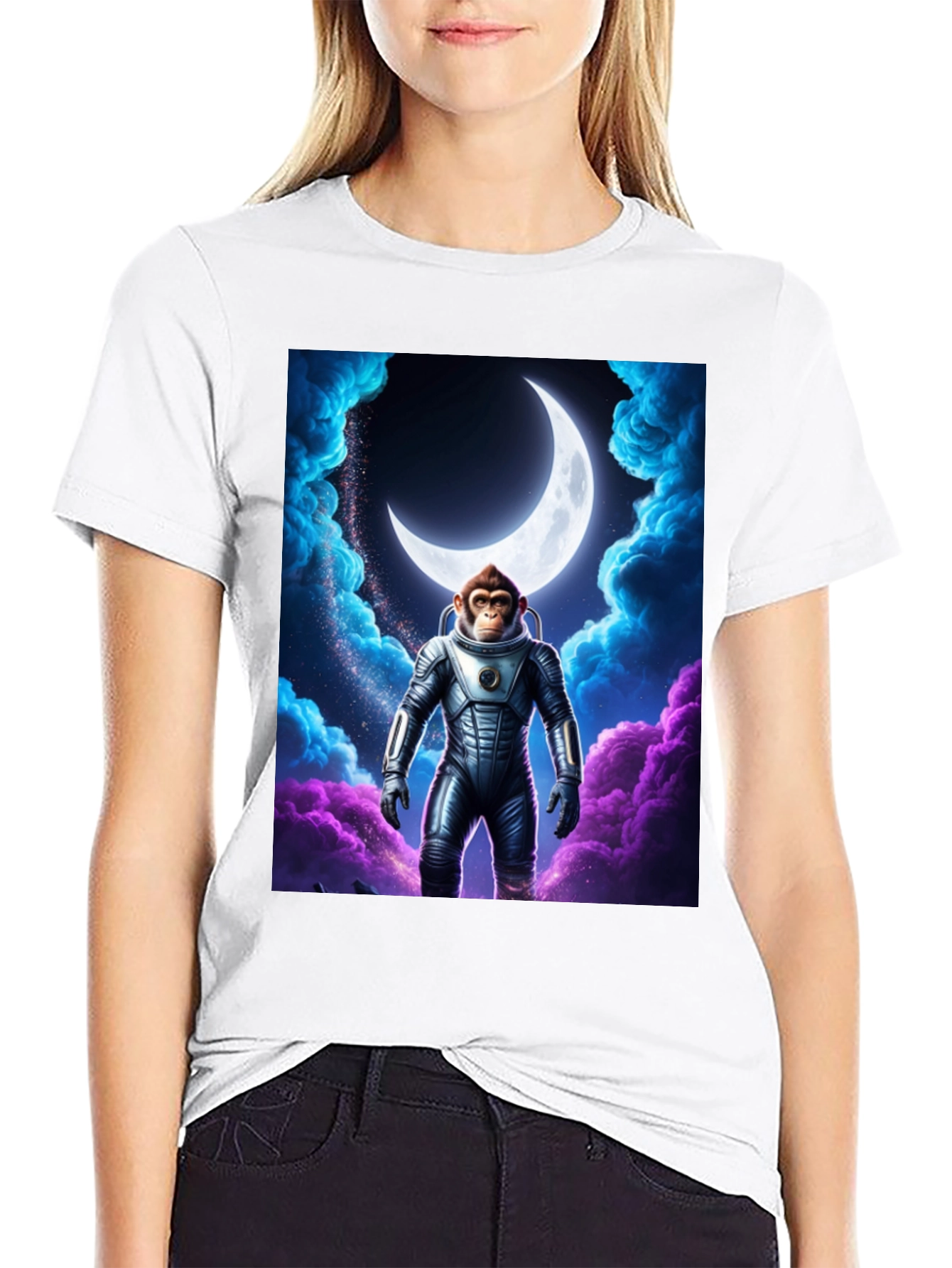 Ape Astronaut T-Shirt - Moon Bound!