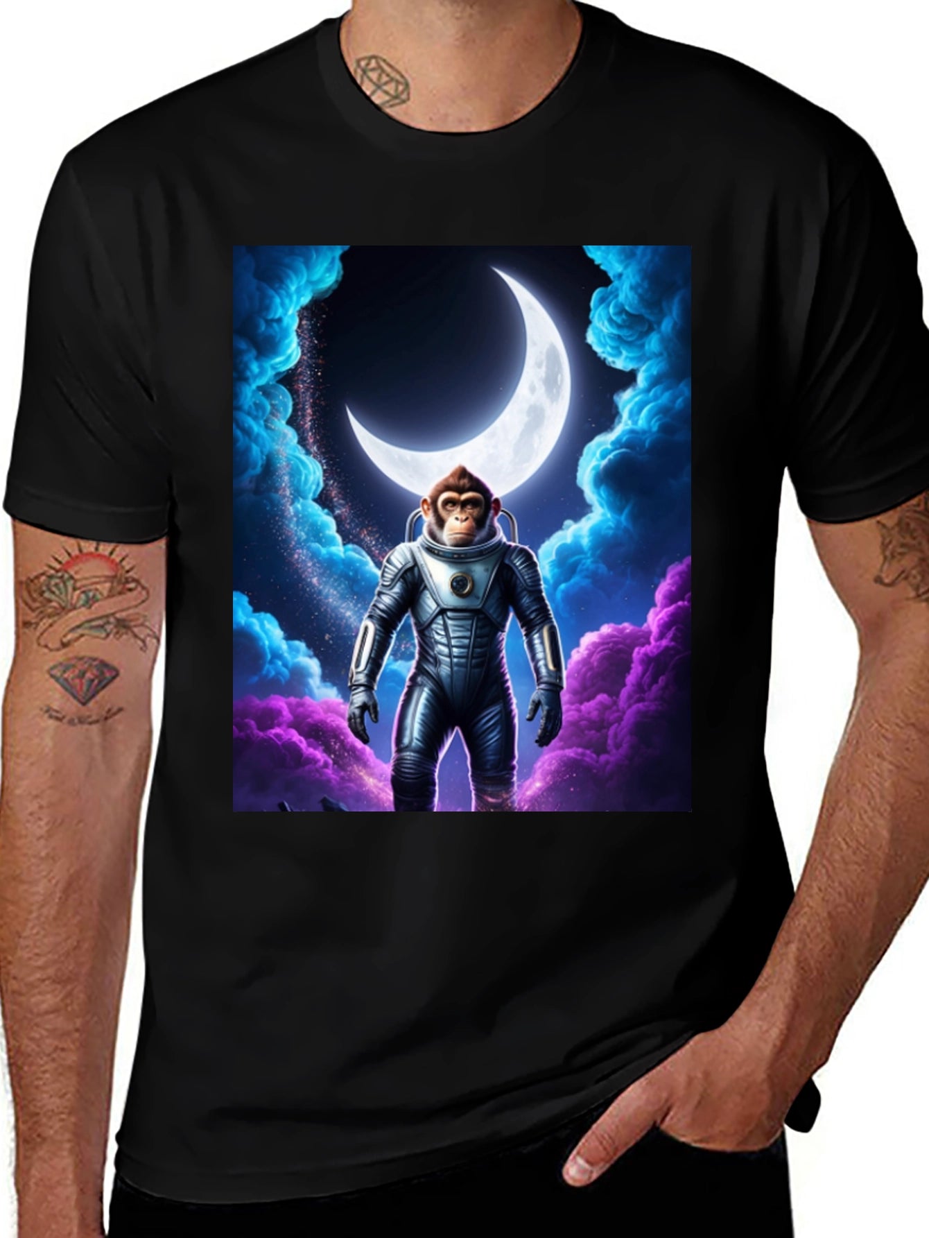 Ape Astronaut T-Shirt - Moon Bound!