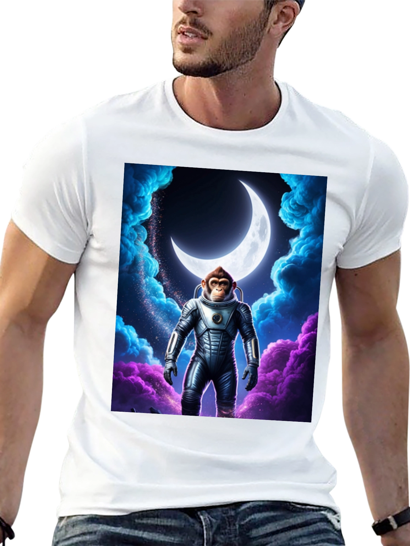 Ape Astronaut T-Shirt - Moon Bound!