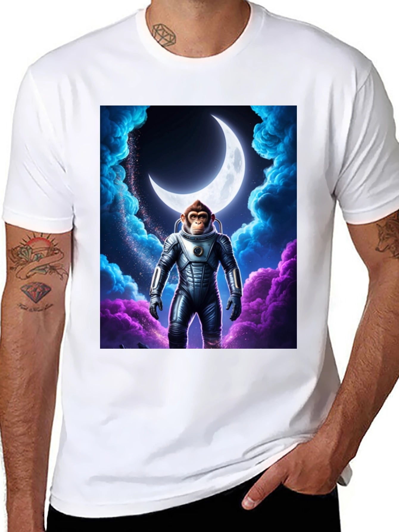 Ape Astronaut T-Shirt - Moon Bound!