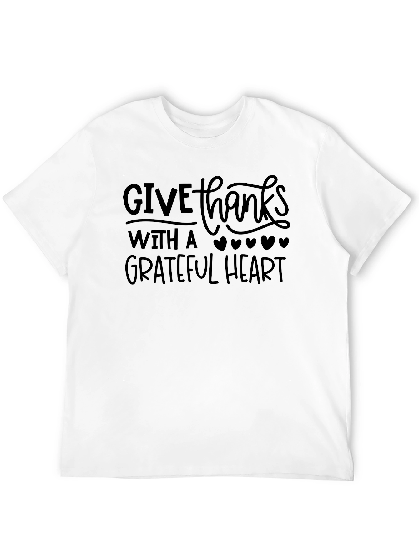 Grateful Heart Thanksgiving T-Shirt