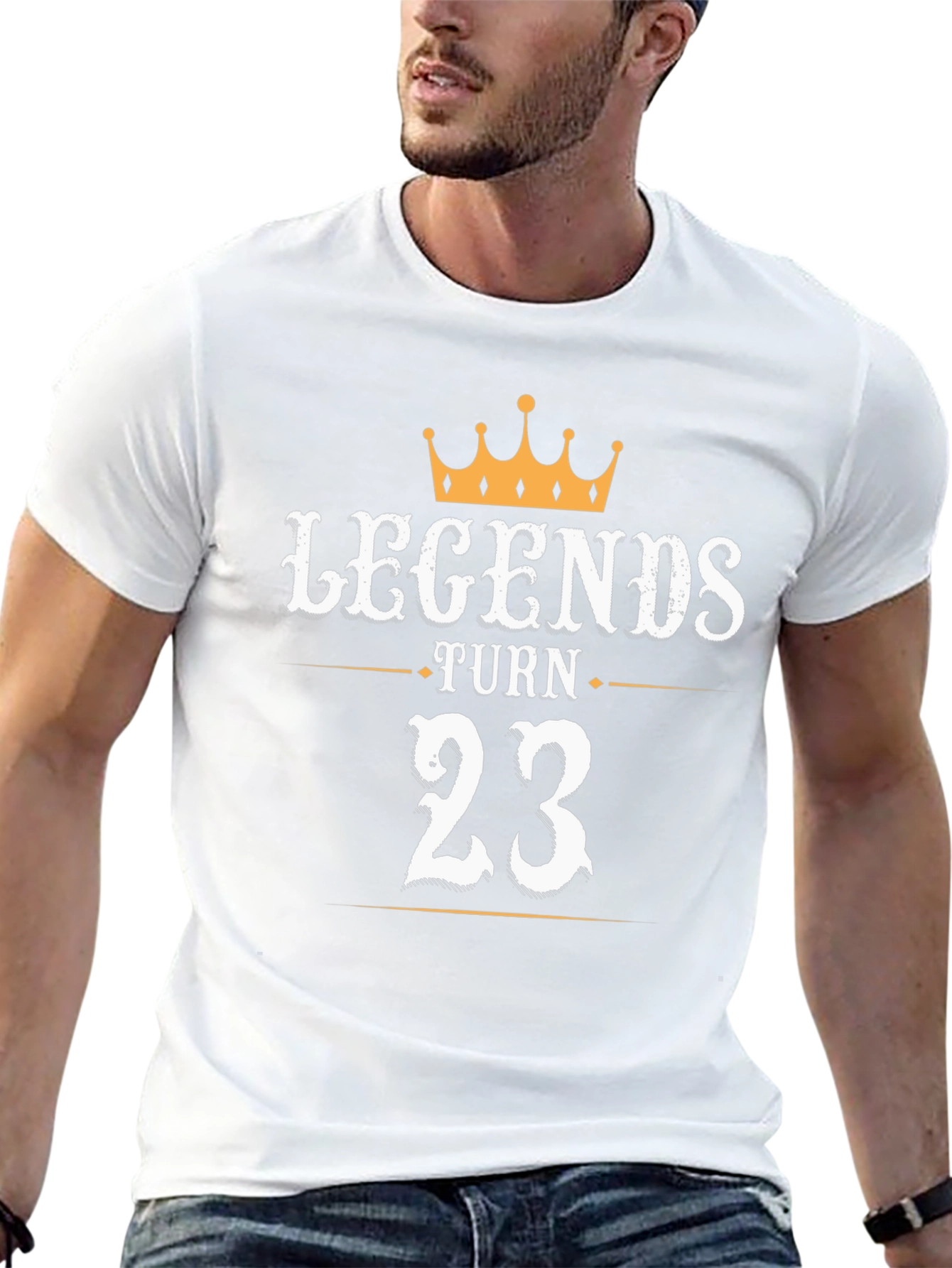 Legends Turn 23 T-Shirt - Birthday Gift