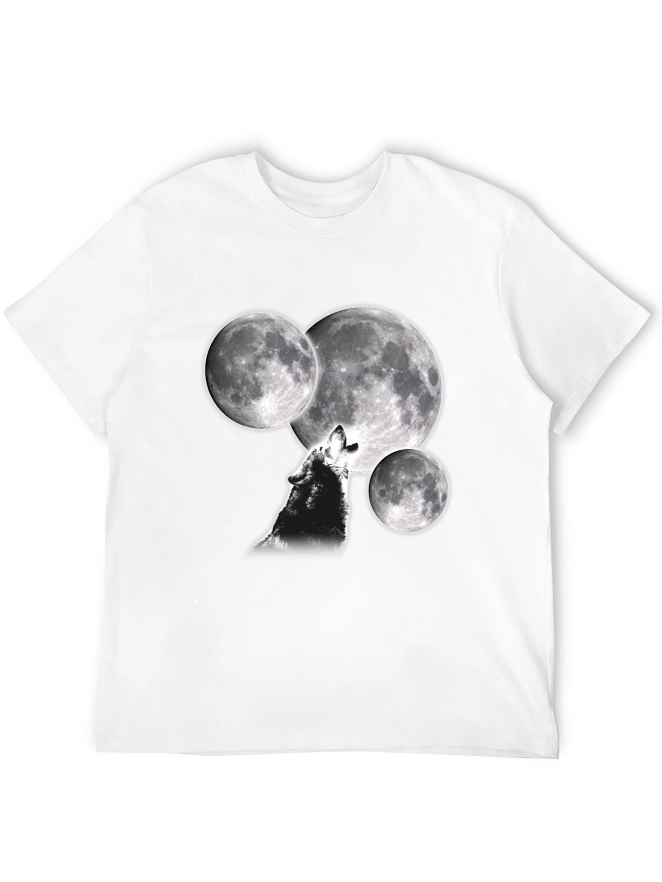 Wolf Moon T-Shirt - Black