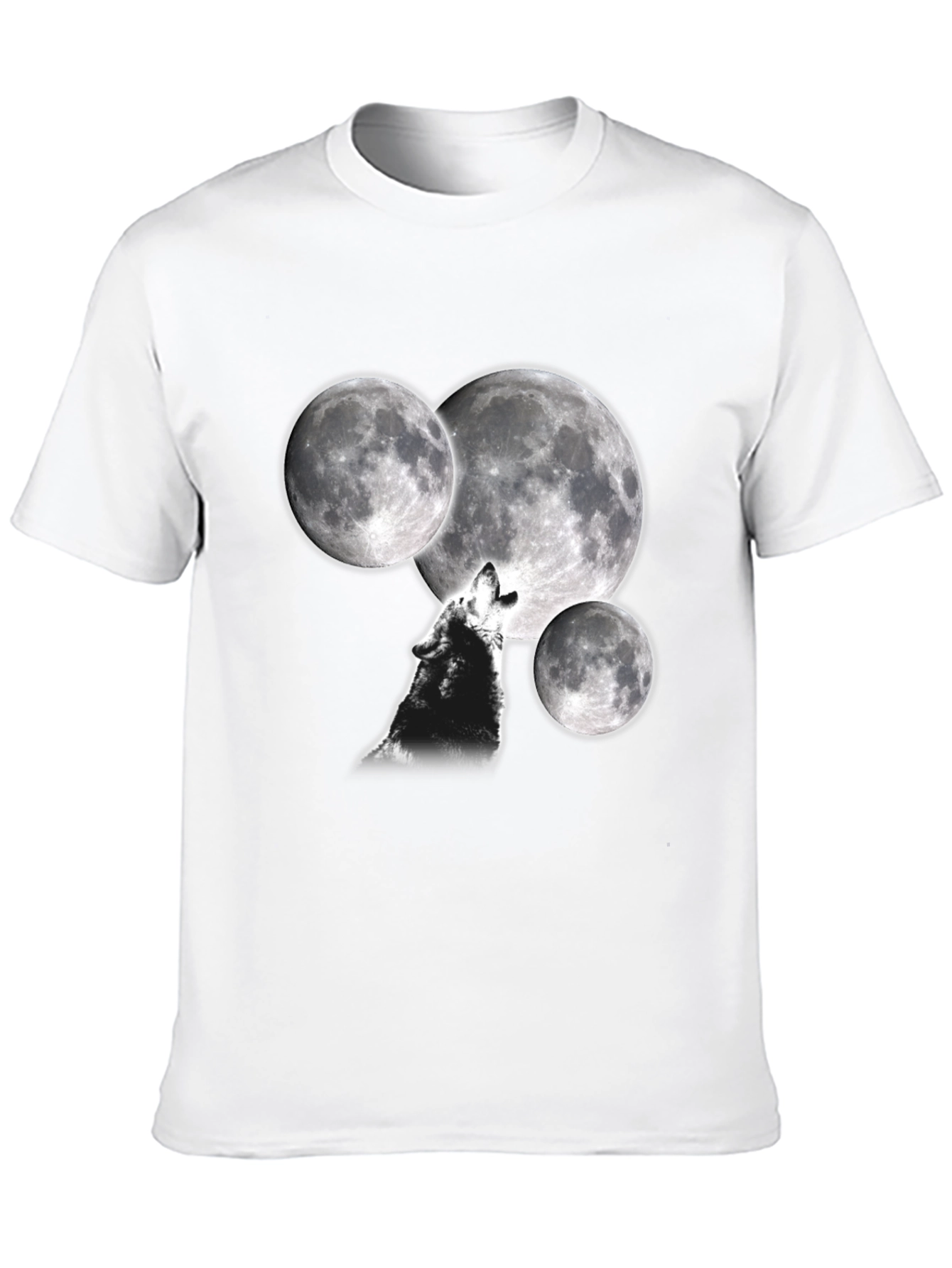 Wolf Moon T-Shirt - Black