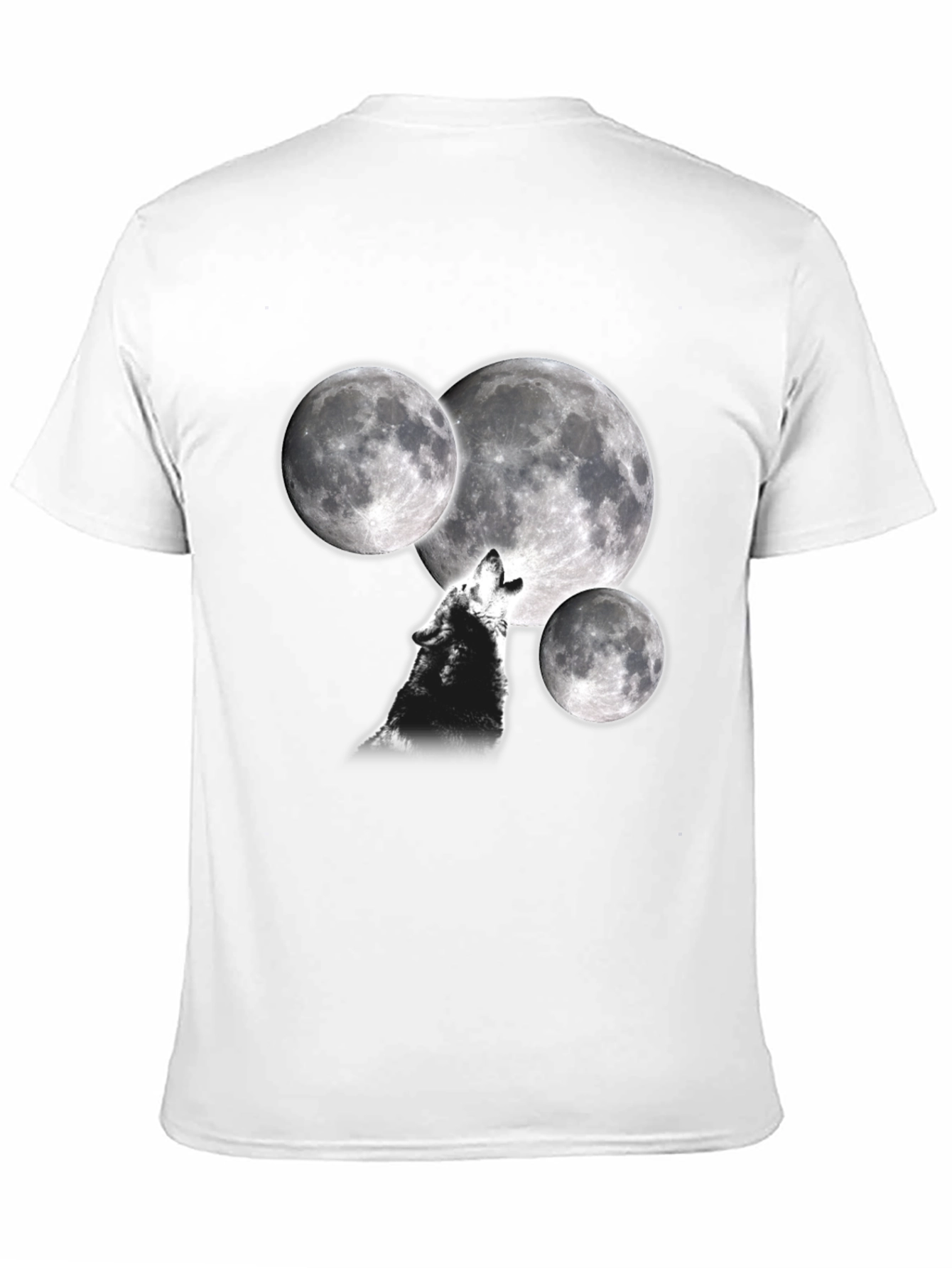 Wolf Moon T-Shirt - Black