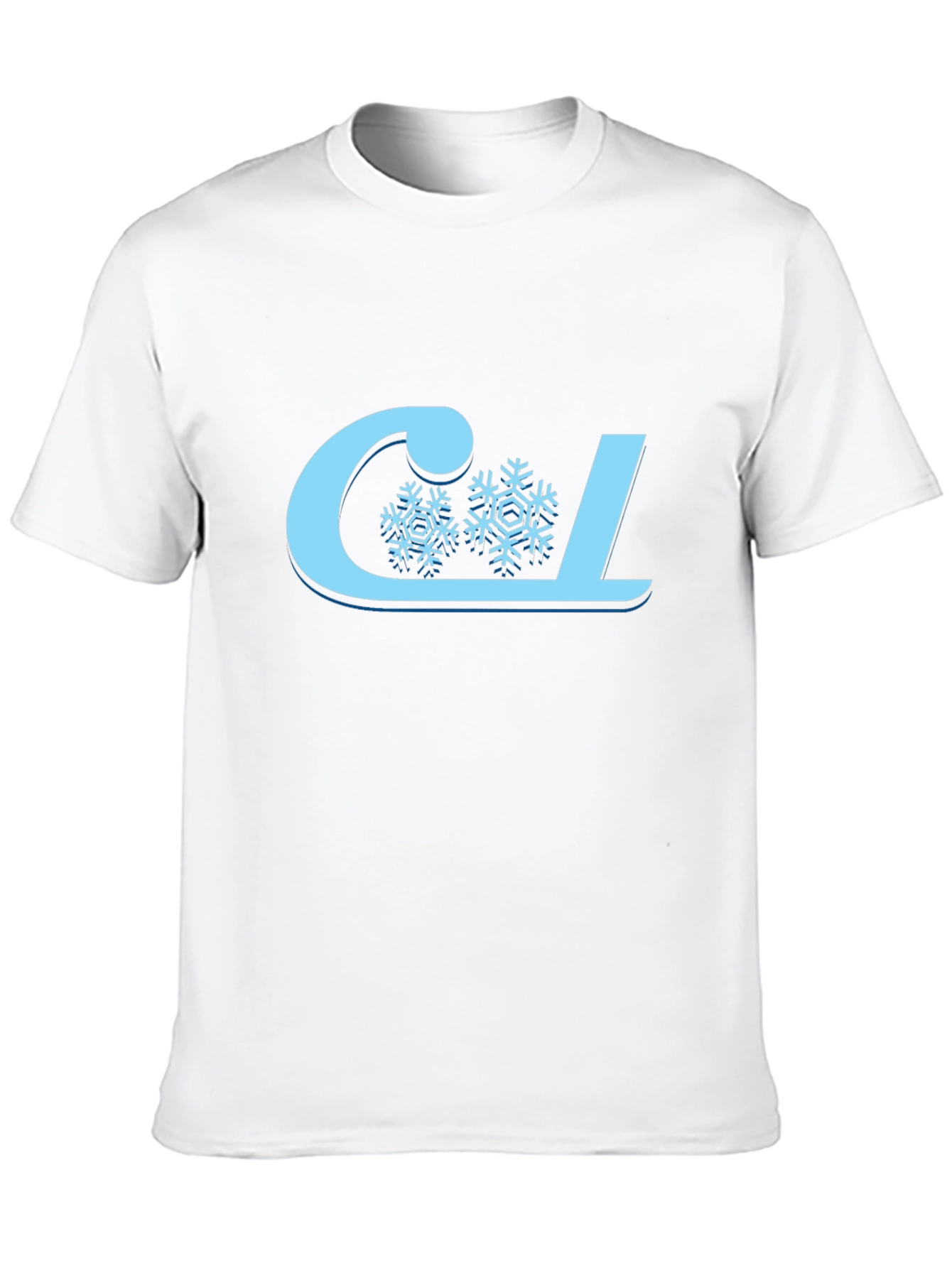 Cool Winter T-Shirt - Snowflake Design
