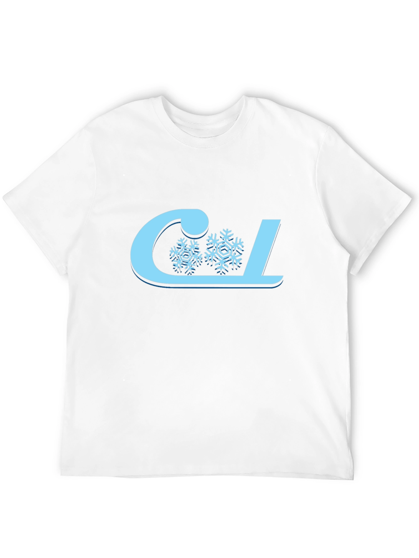 Cool Winter T-Shirt - Snowflake Design