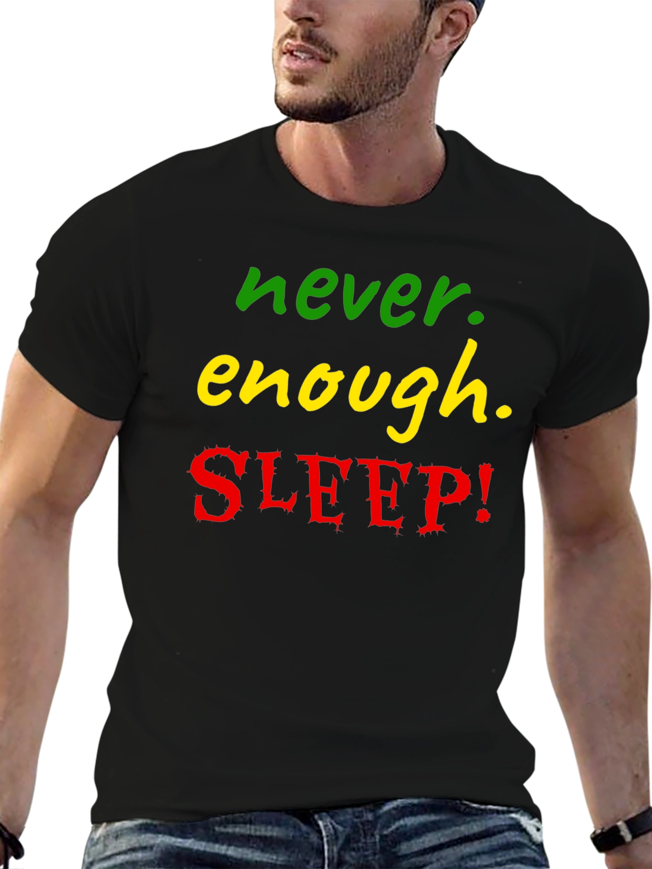 Never Enough Sleep Graphic Tee