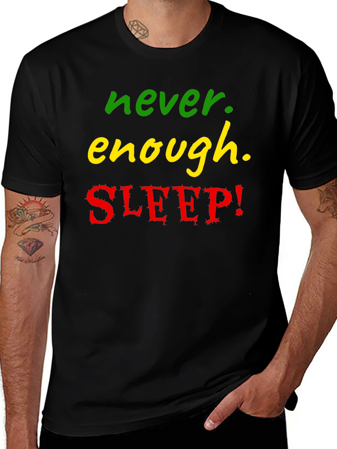 Never Enough Sleep Graphic Tee