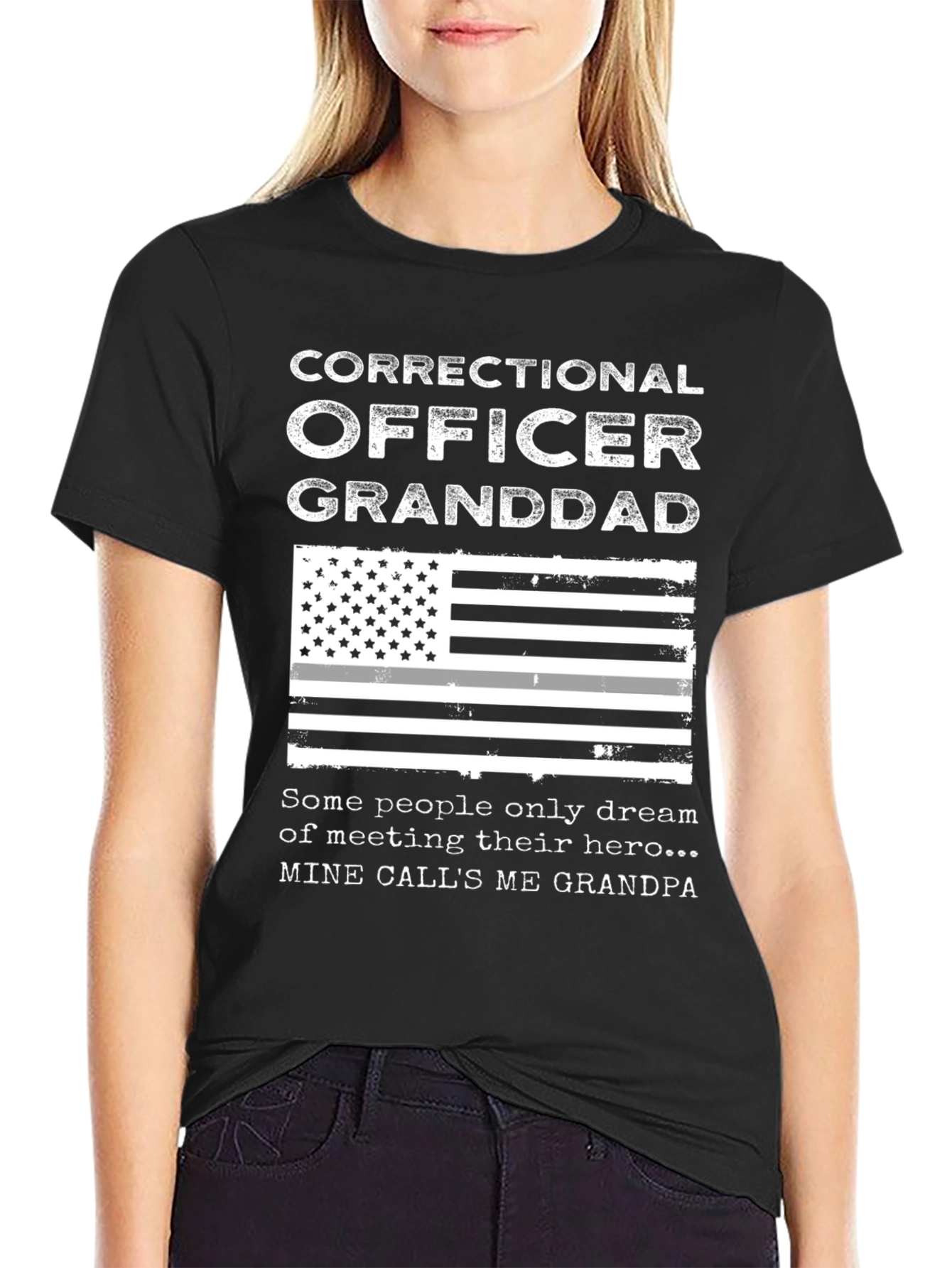 Correctional Officer Granddad T-Shirt