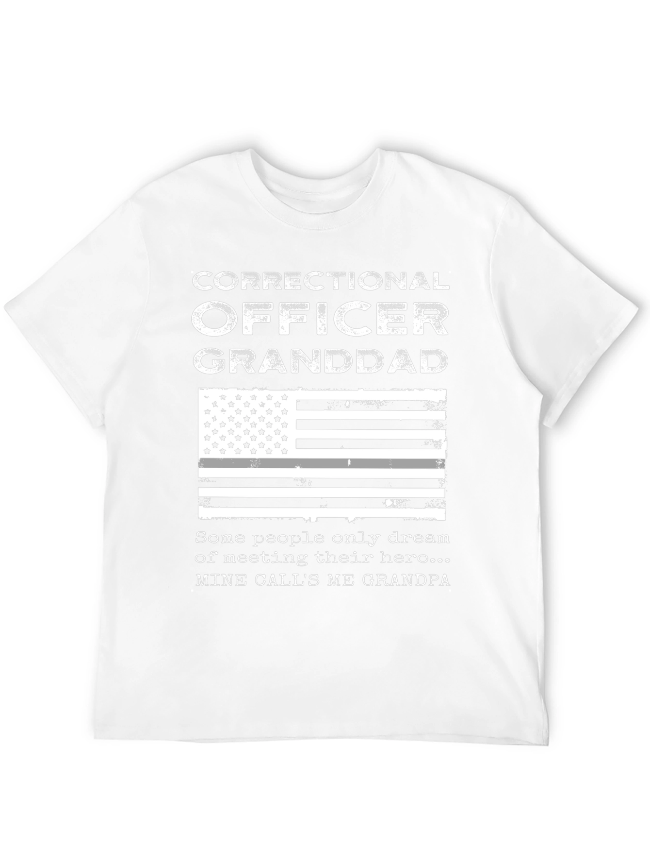 Correctional Officer Granddad T-Shirt