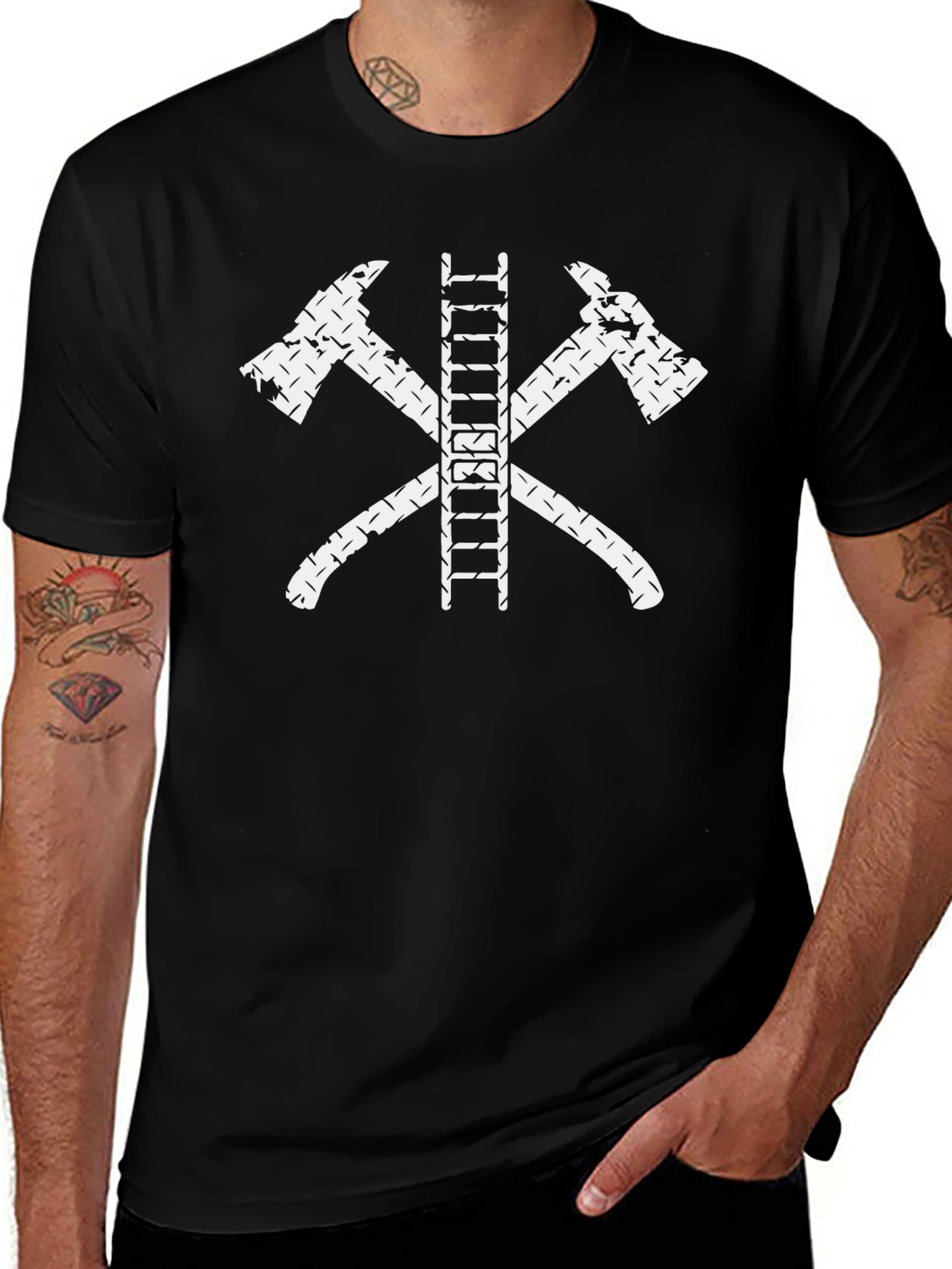 Firefighter Maltese Cross T-Shirt