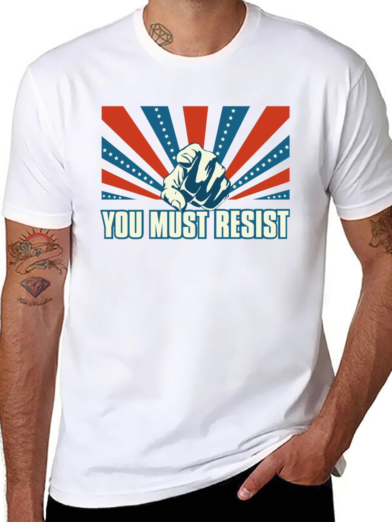 You Must Resist Graphic T-Shirt