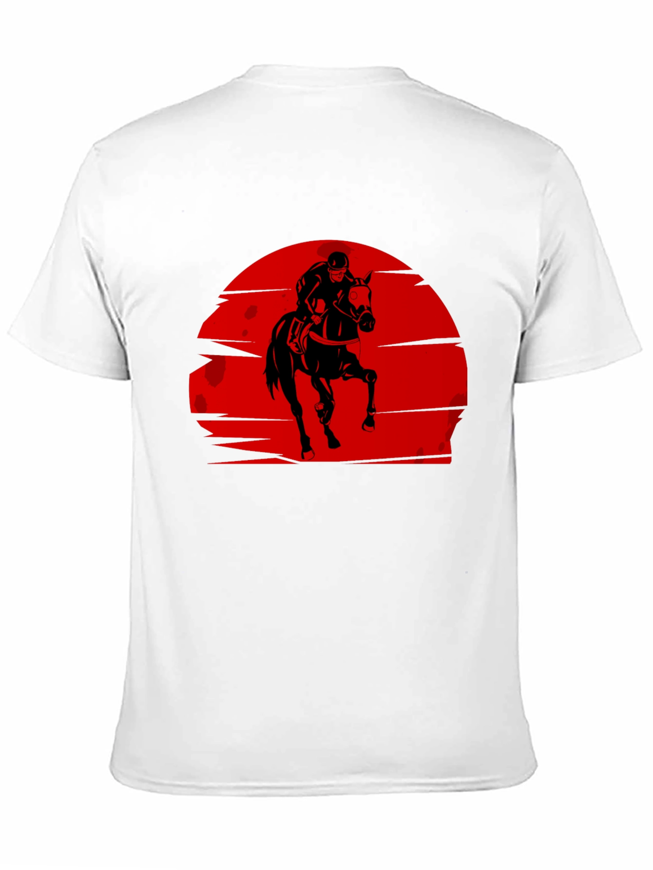 Equestrian Sunset Graphic T-Shirt