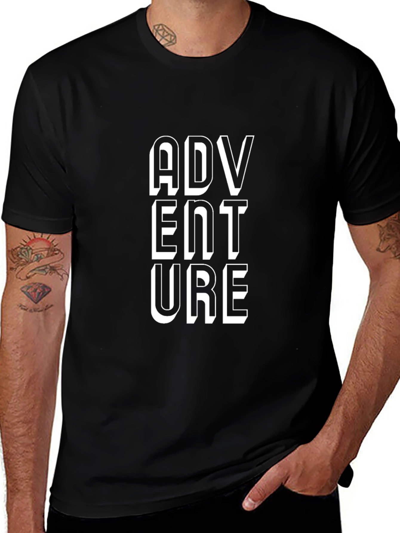 Adventure T-Shirt - Classic Black Tee