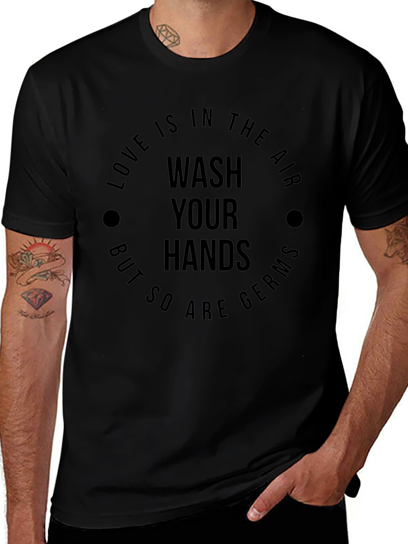 Wash Your Hands Graphic T-Shirt