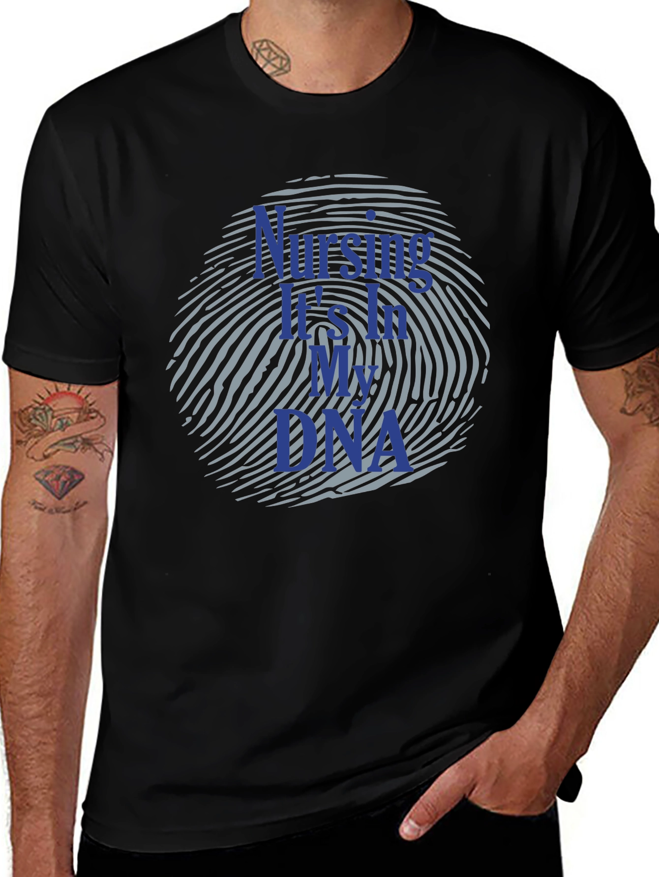 Nursing is in my DNA Graphic T-Shirt