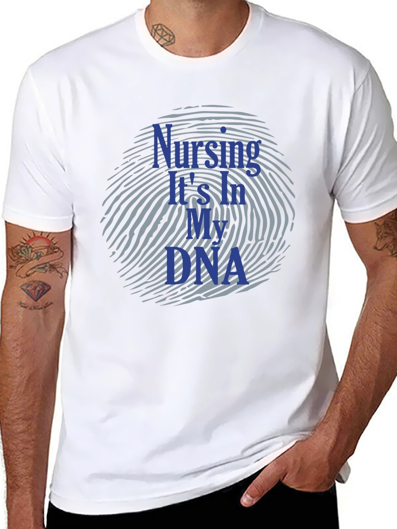 Nursing is in my DNA Graphic T-Shirt
