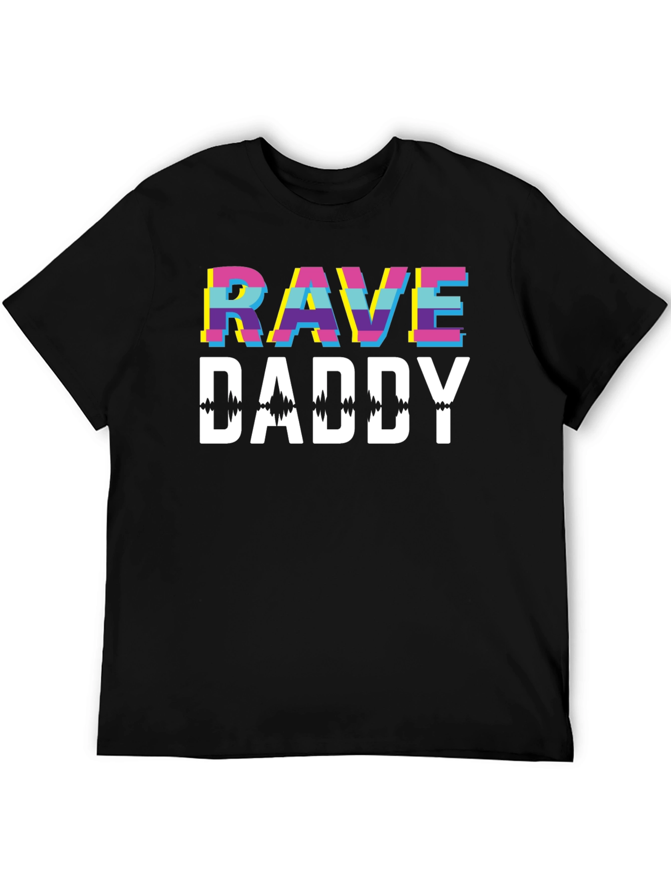 Rave Daddy Graphic Tee - EDM Music Festival Shirt
