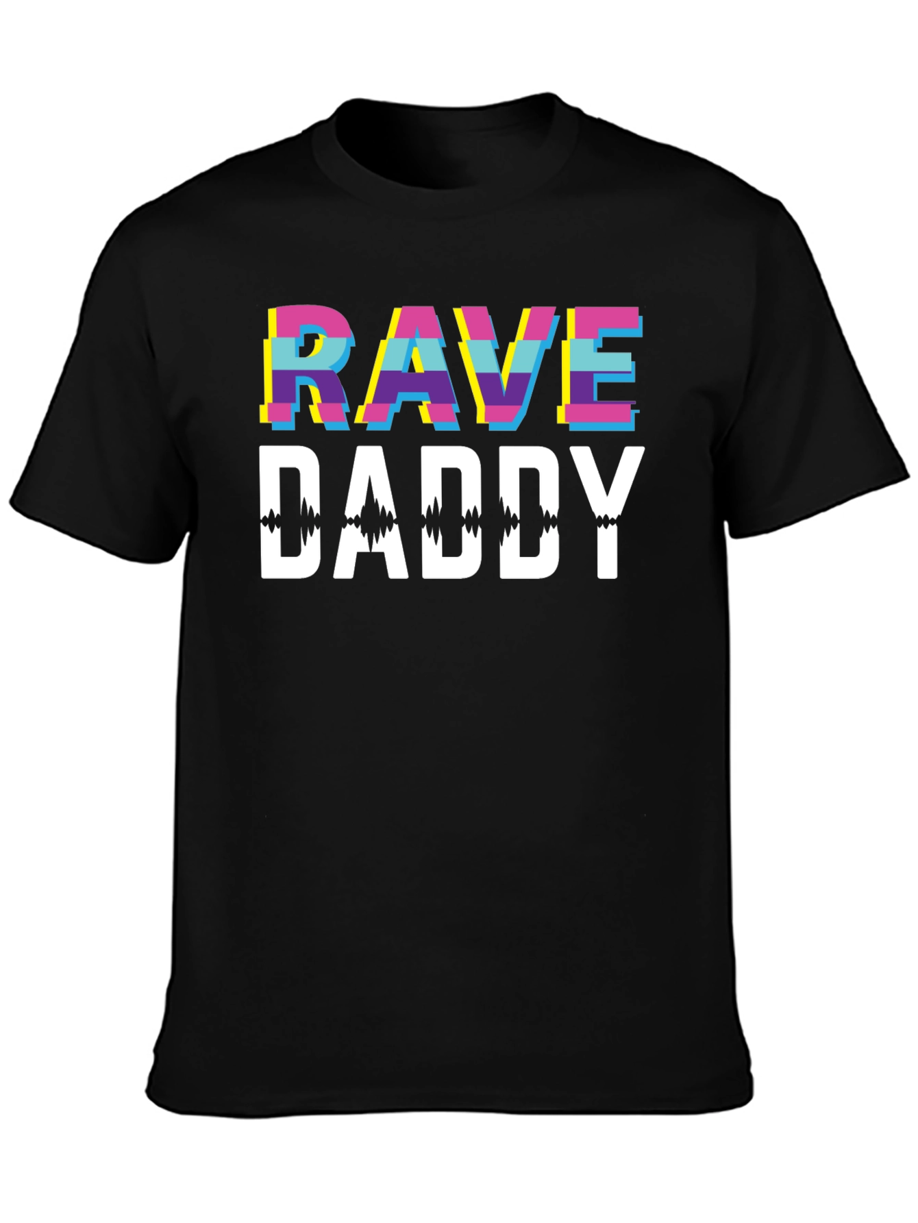Rave Daddy Graphic Tee - EDM Music Festival Shirt