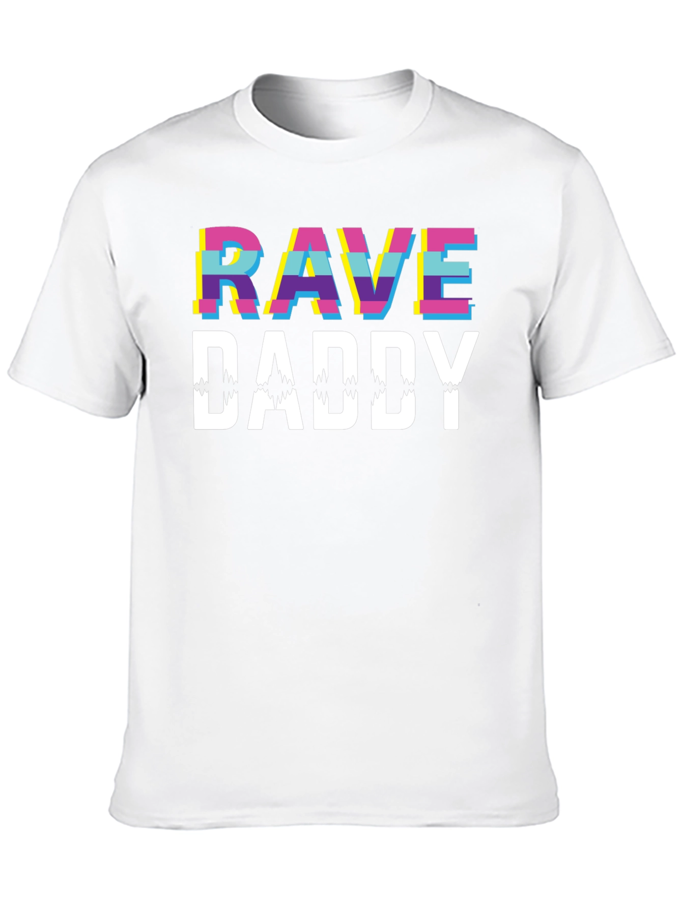 Rave Daddy Graphic Tee - EDM Music Festival Shirt