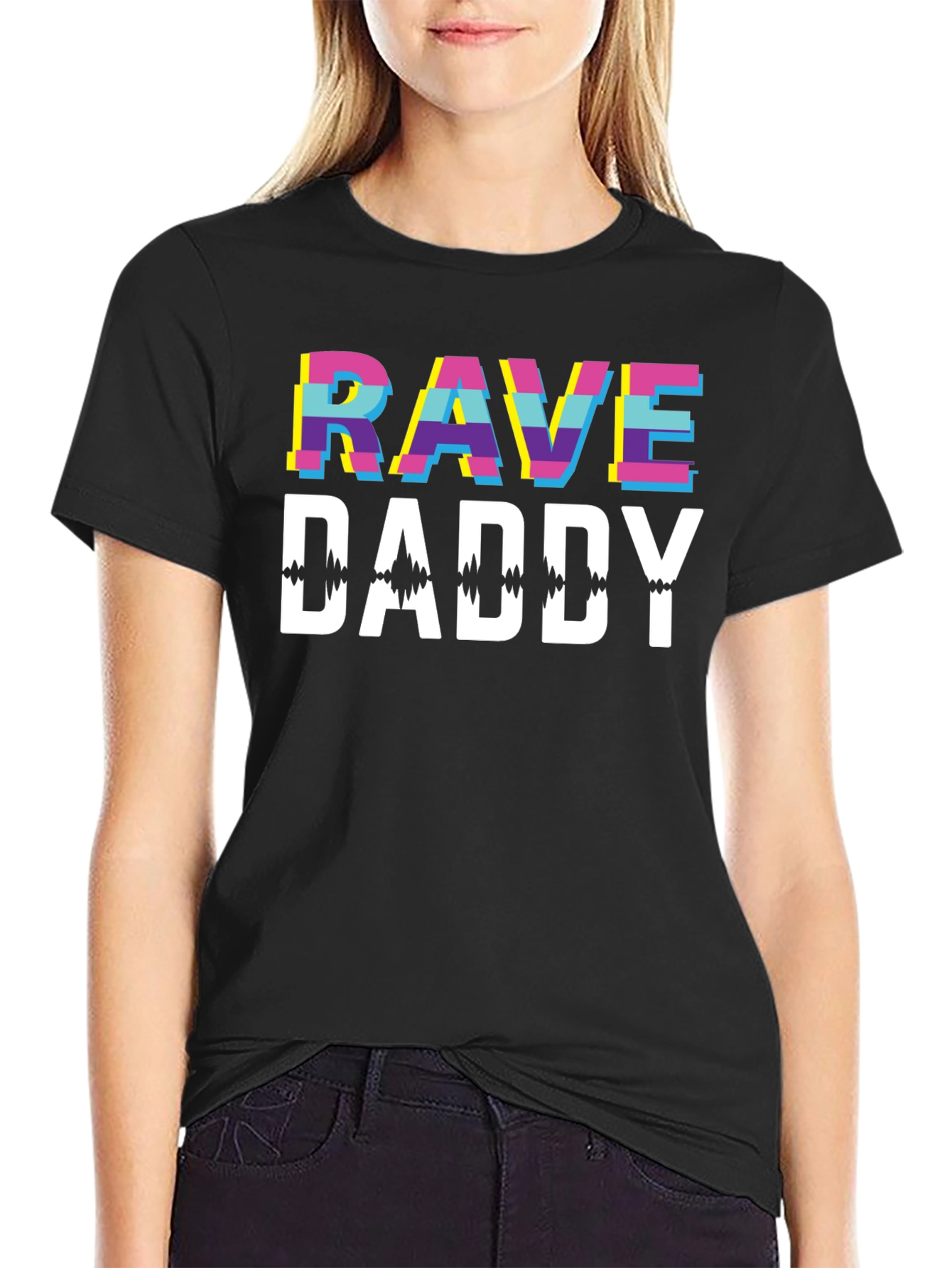 Rave Daddy Graphic Tee - EDM Music Festival Shirt