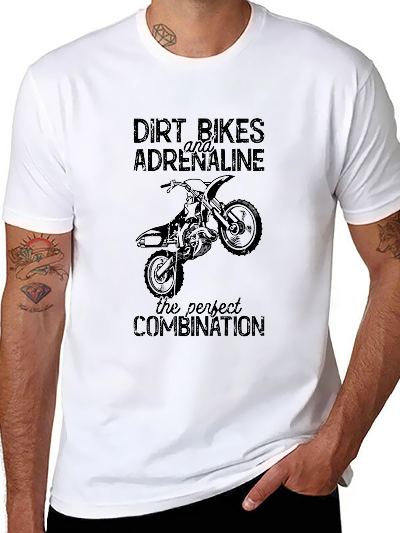 Dirt Bikes & Adrenaline T-Shirt - Perfect Combination