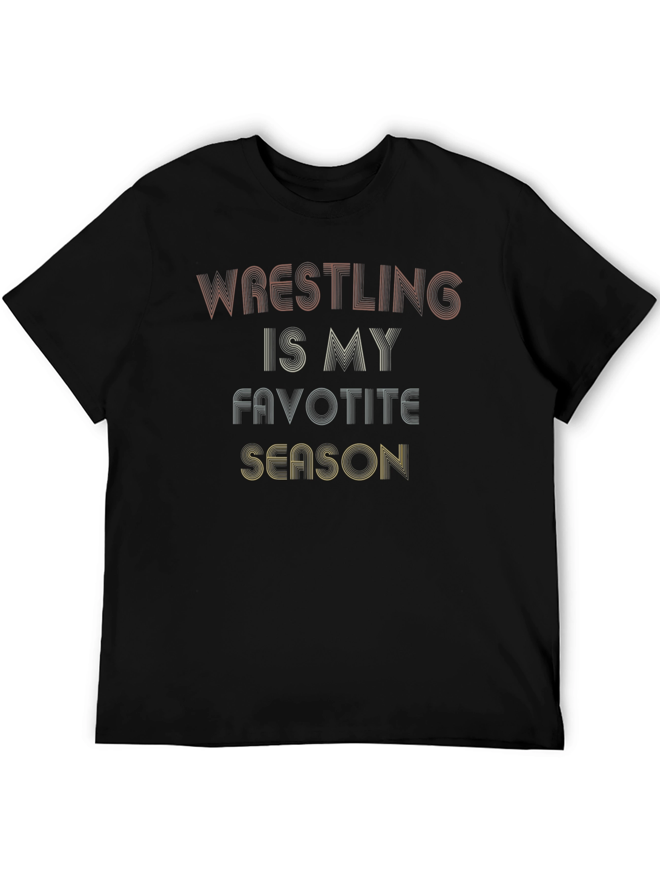 Wrestling is My Favorite Season Graphic Tee