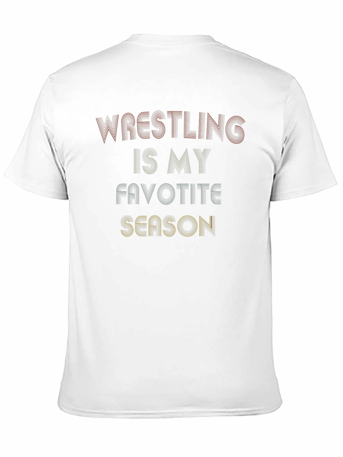Wrestling is My Favorite Season Graphic Tee