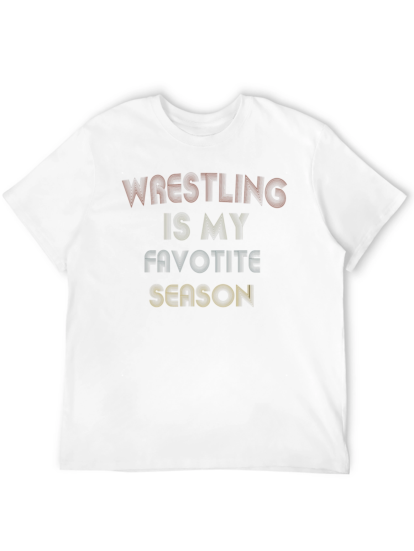 Wrestling is My Favorite Season Graphic Tee
