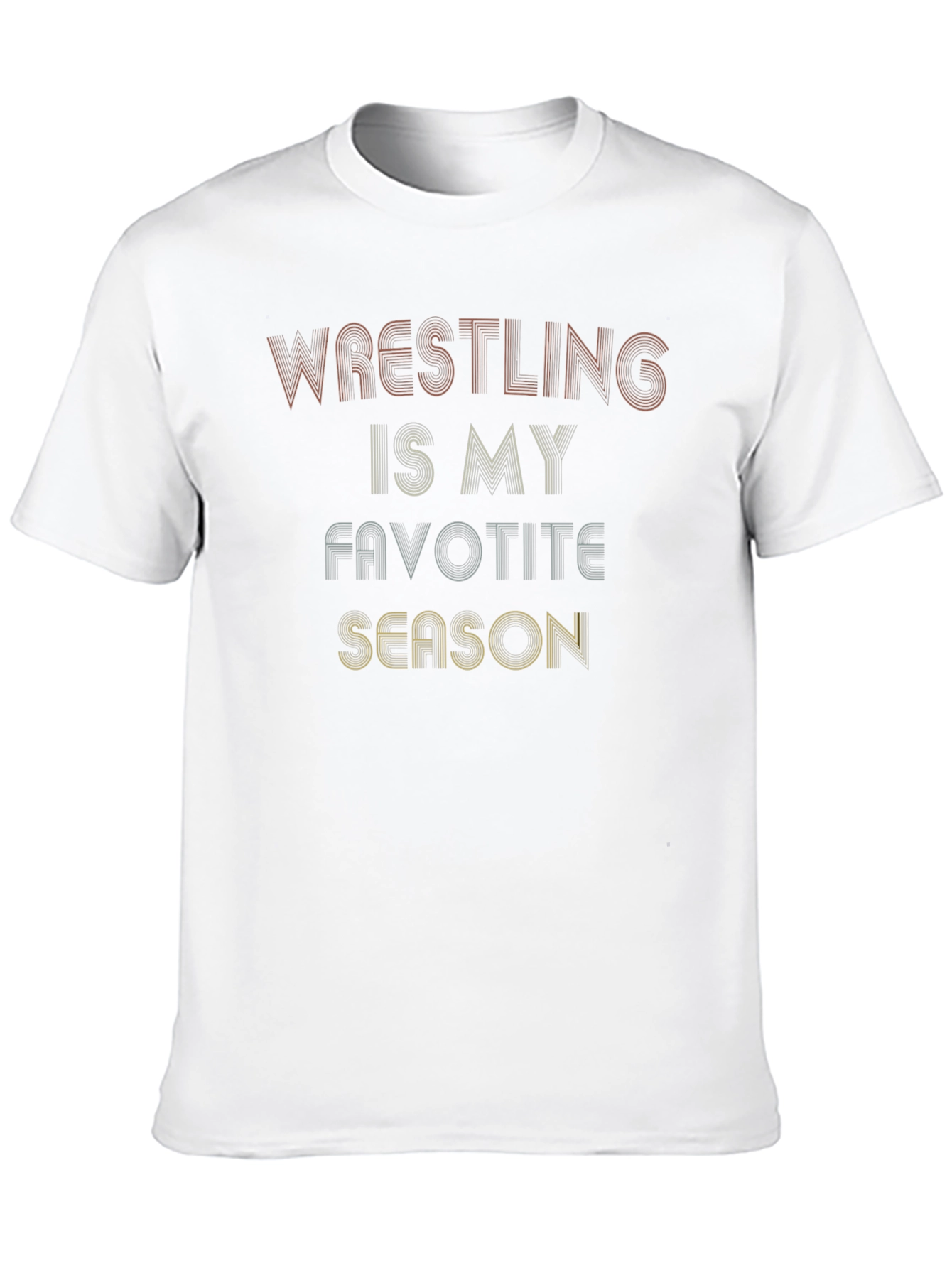 Wrestling is My Favorite Season Graphic Tee