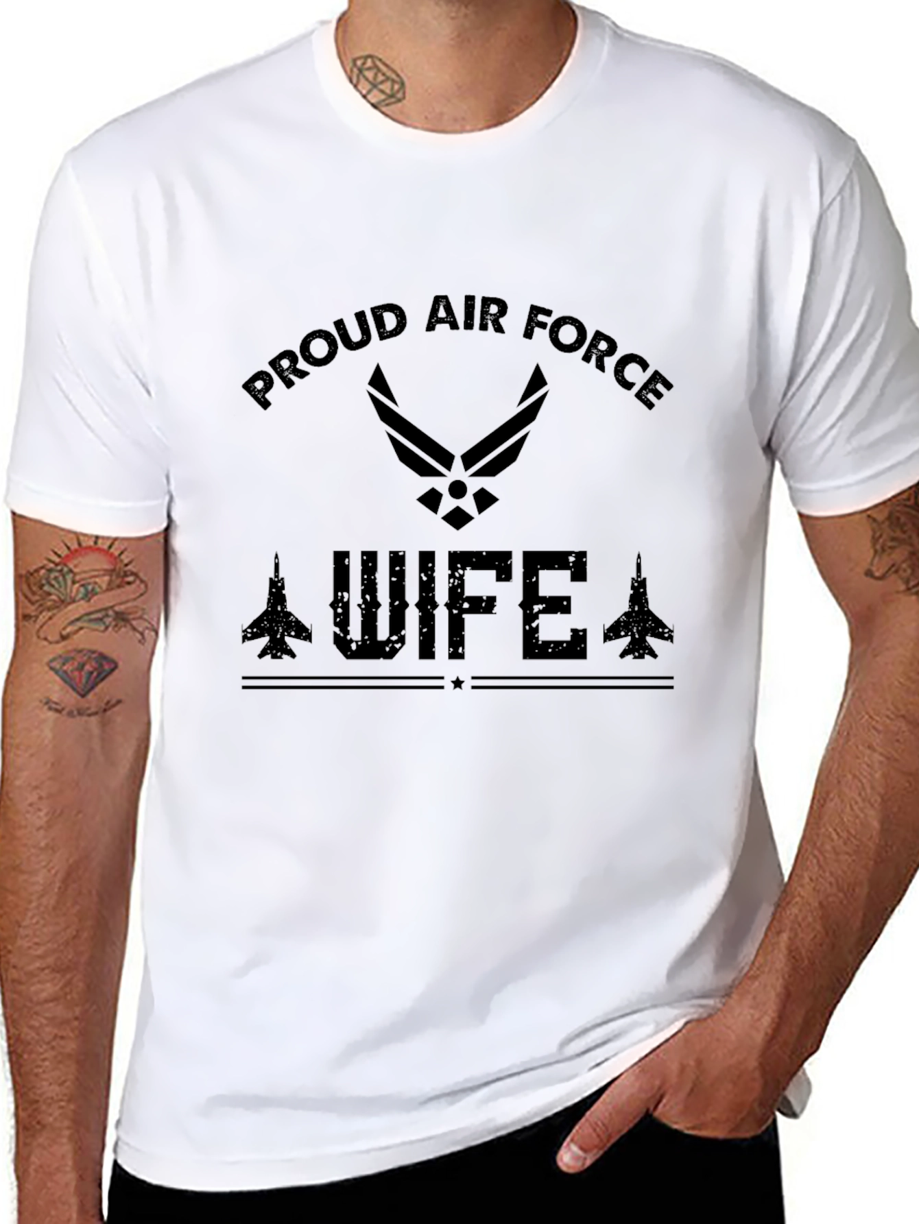 Proud Air Force Wife T-Shirt