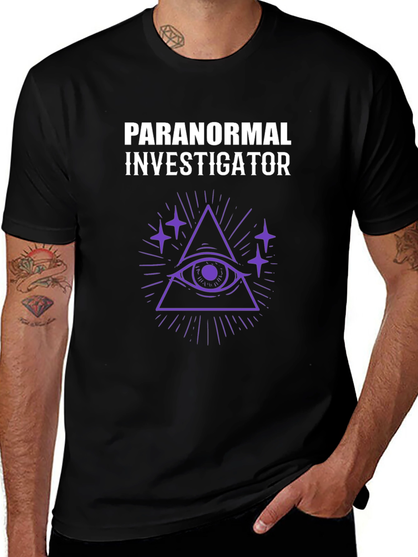 Paranormal Investigator Graphic T-Shirt