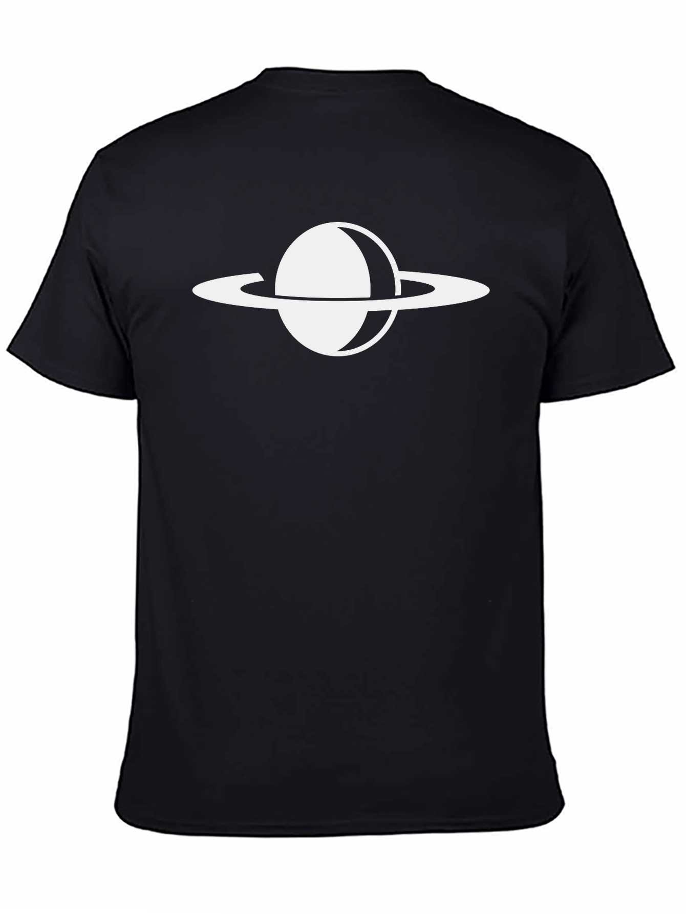 Saturn Graphic Tee - Stylish Planet Design