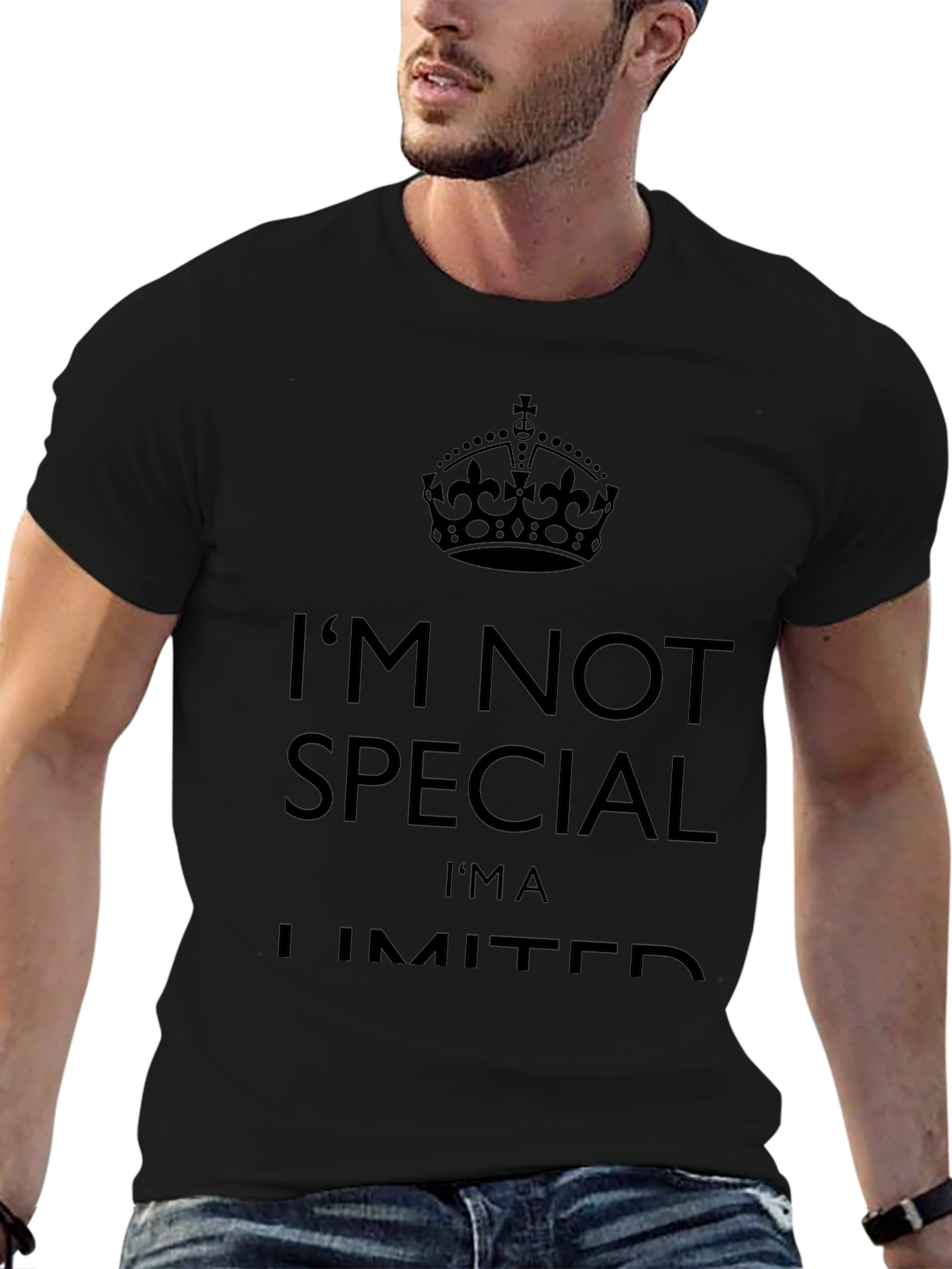 Im Not Special Im Limited Black T-Shirt