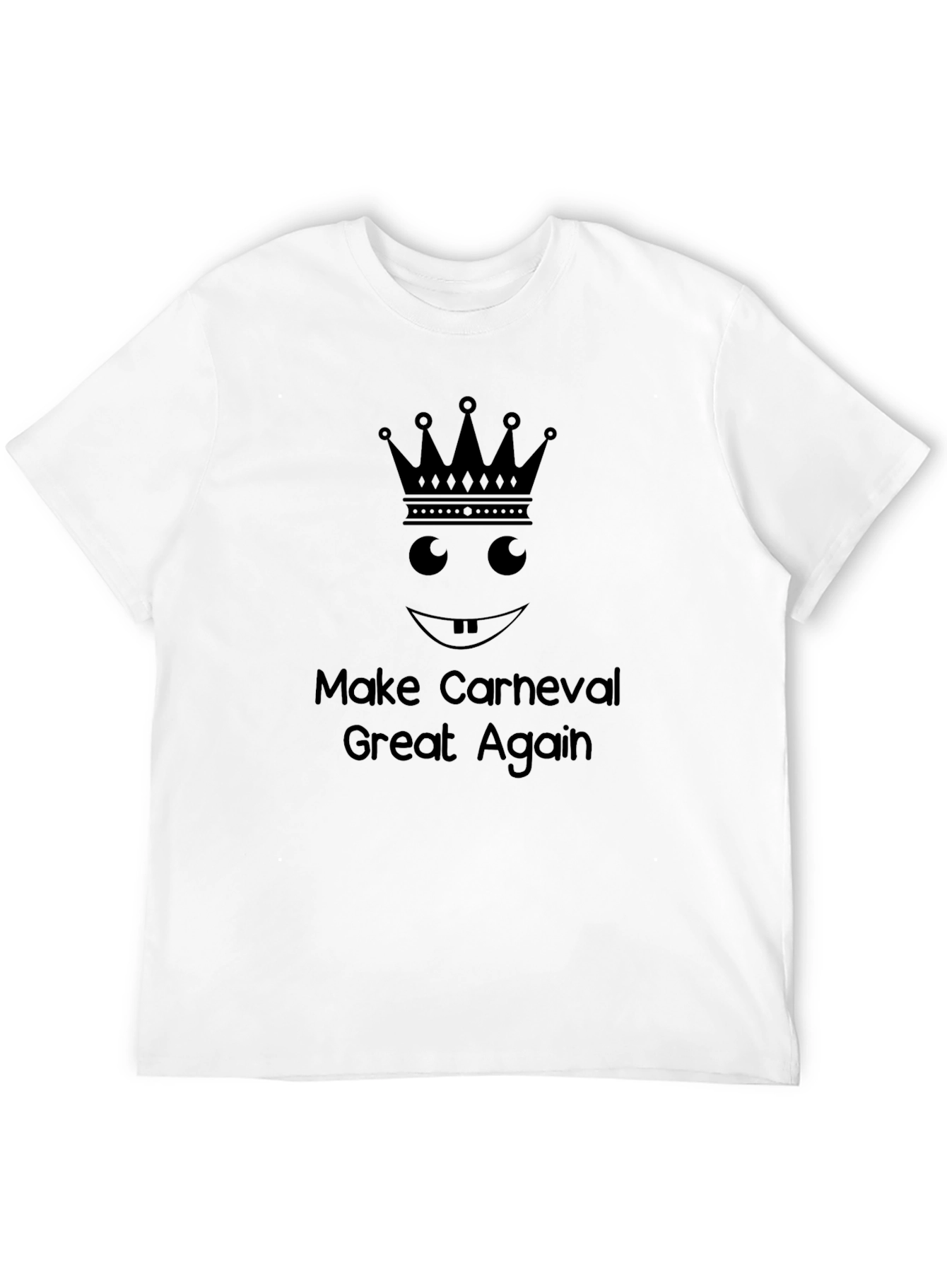 Make Carneval Great Again Black T-Shirt