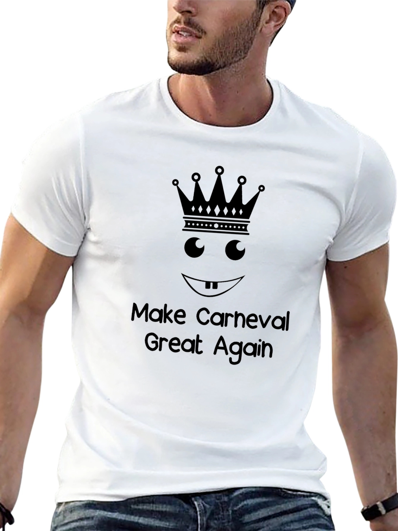 Make Carneval Great Again Black T-Shirt