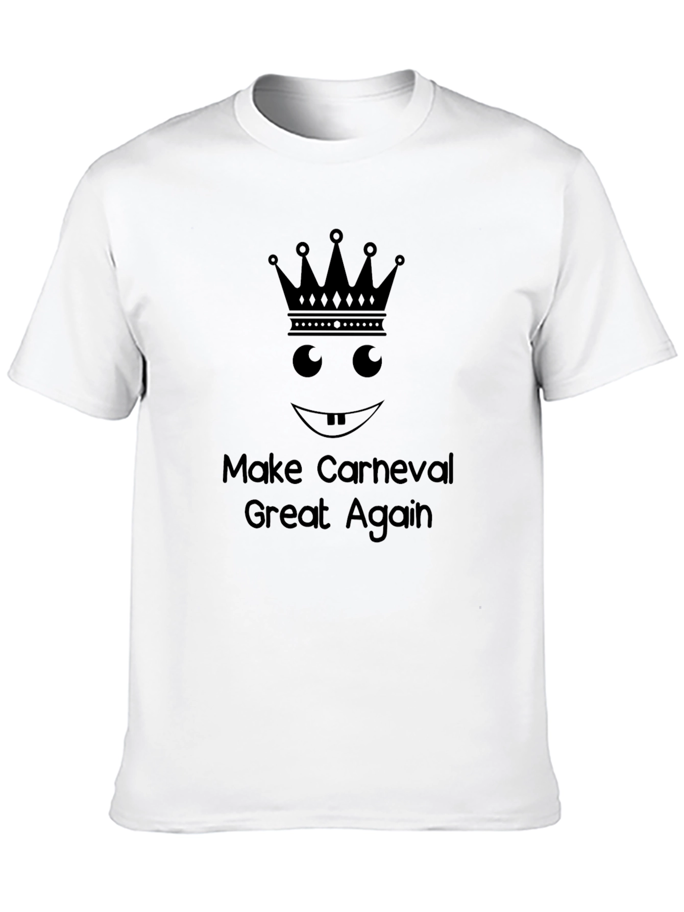 Make Carneval Great Again Black T-Shirt