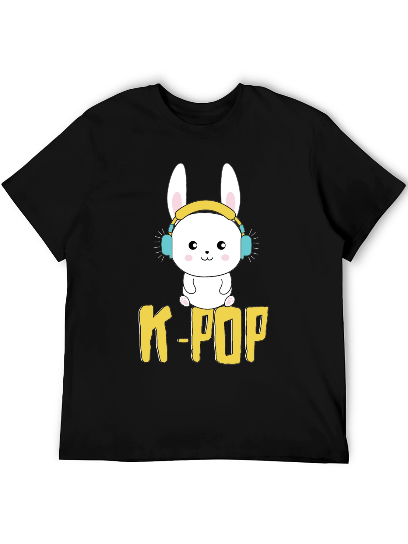 K-Pop Bunny T-Shirt: Cute Music Tee