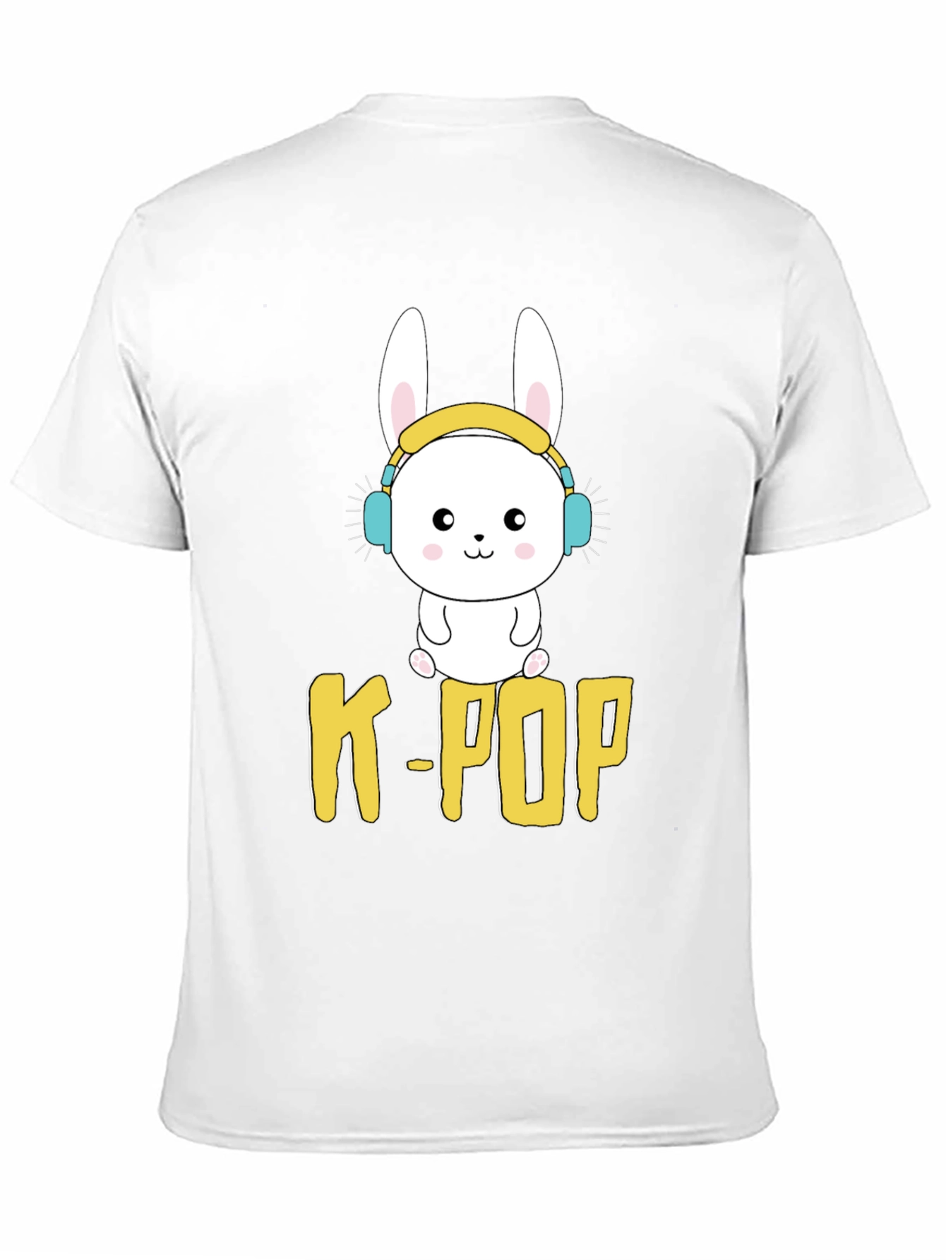 K-Pop Bunny T-Shirt: Cute Music Tee
