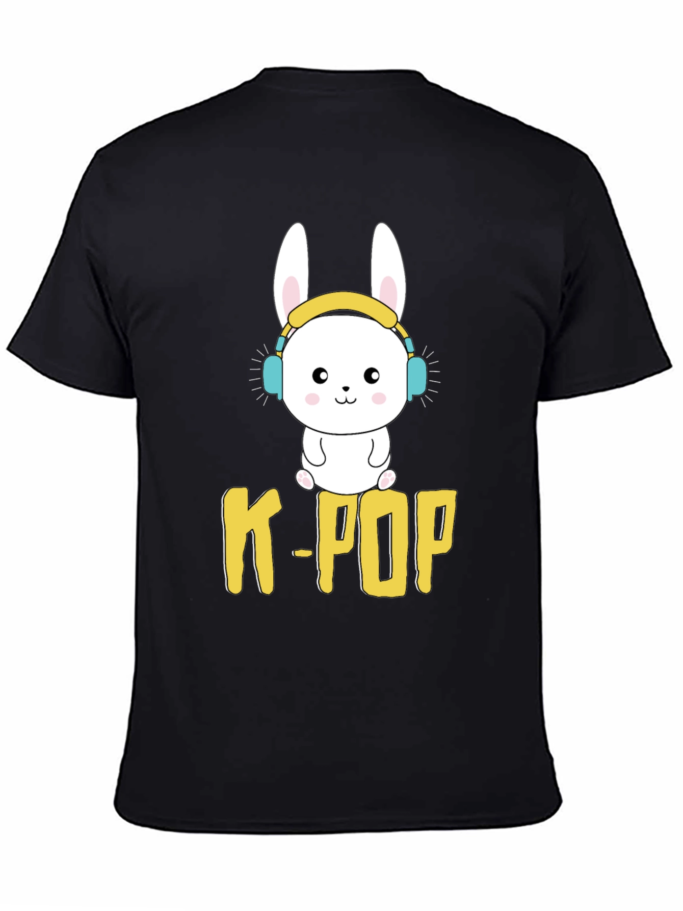 K-Pop Bunny T-Shirt: Cute Music Tee
