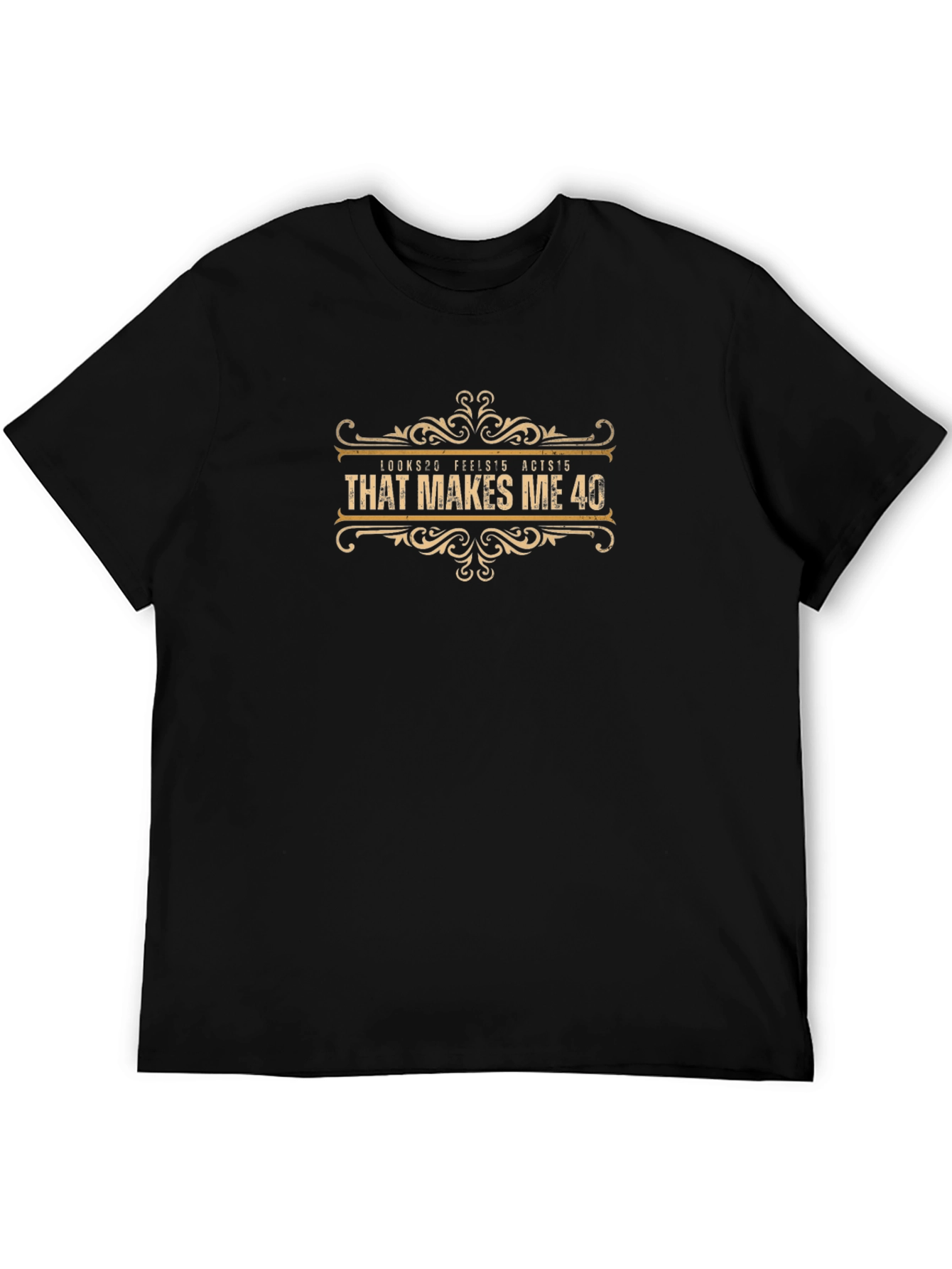 Funny 40th Birthday T-Shirt - That Makes Me 40