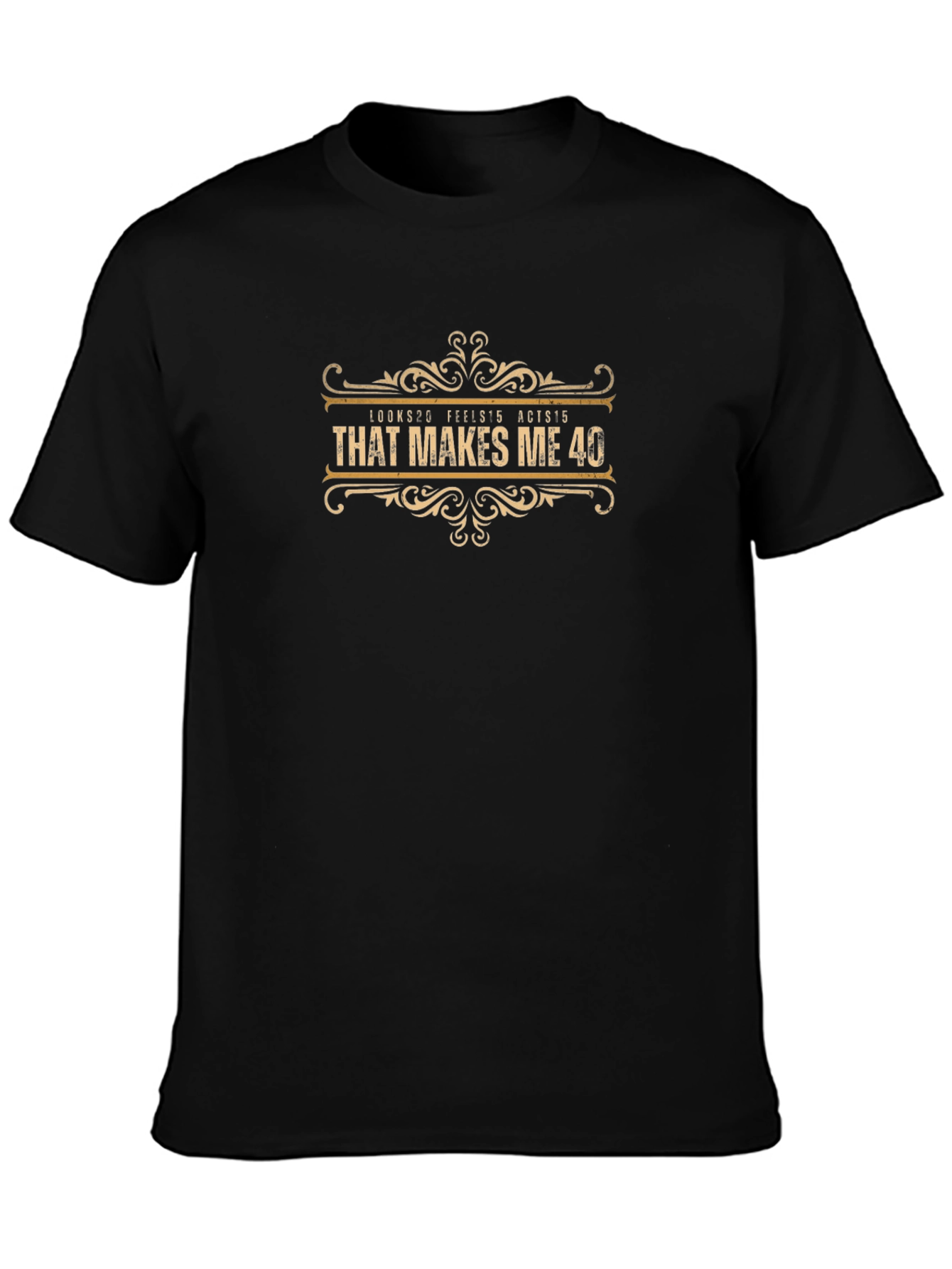 Funny 40th Birthday T-Shirt - That Makes Me 40